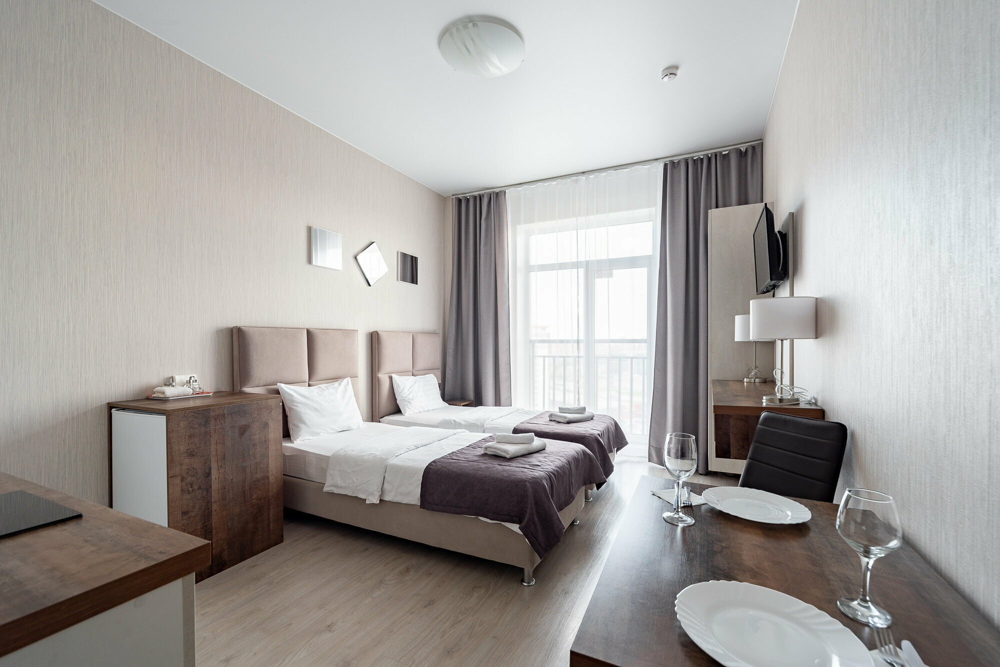 Студия Люкс без балкона 1+1