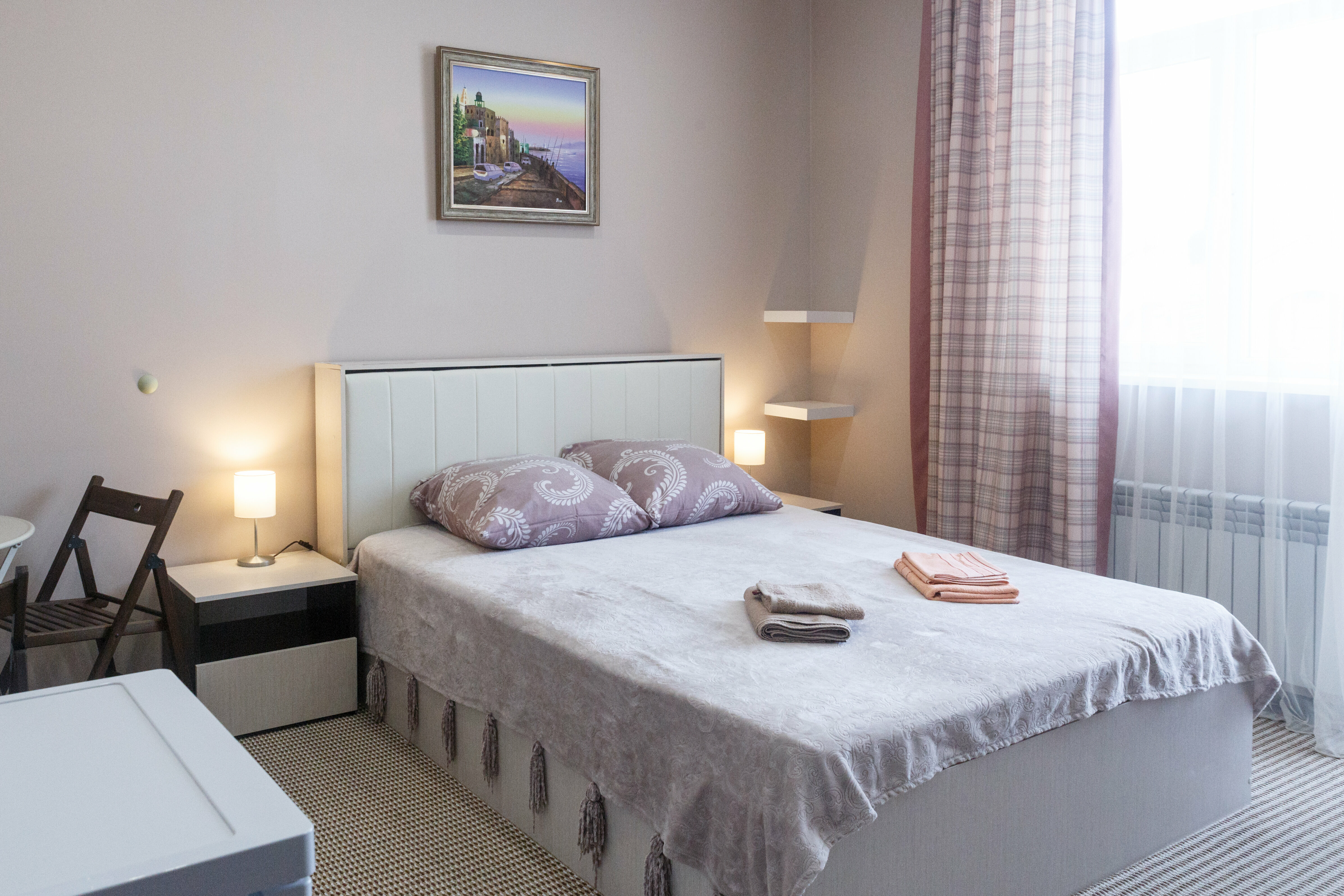 Полулюкс двухместный Молодежный 3-й этаж с террасой