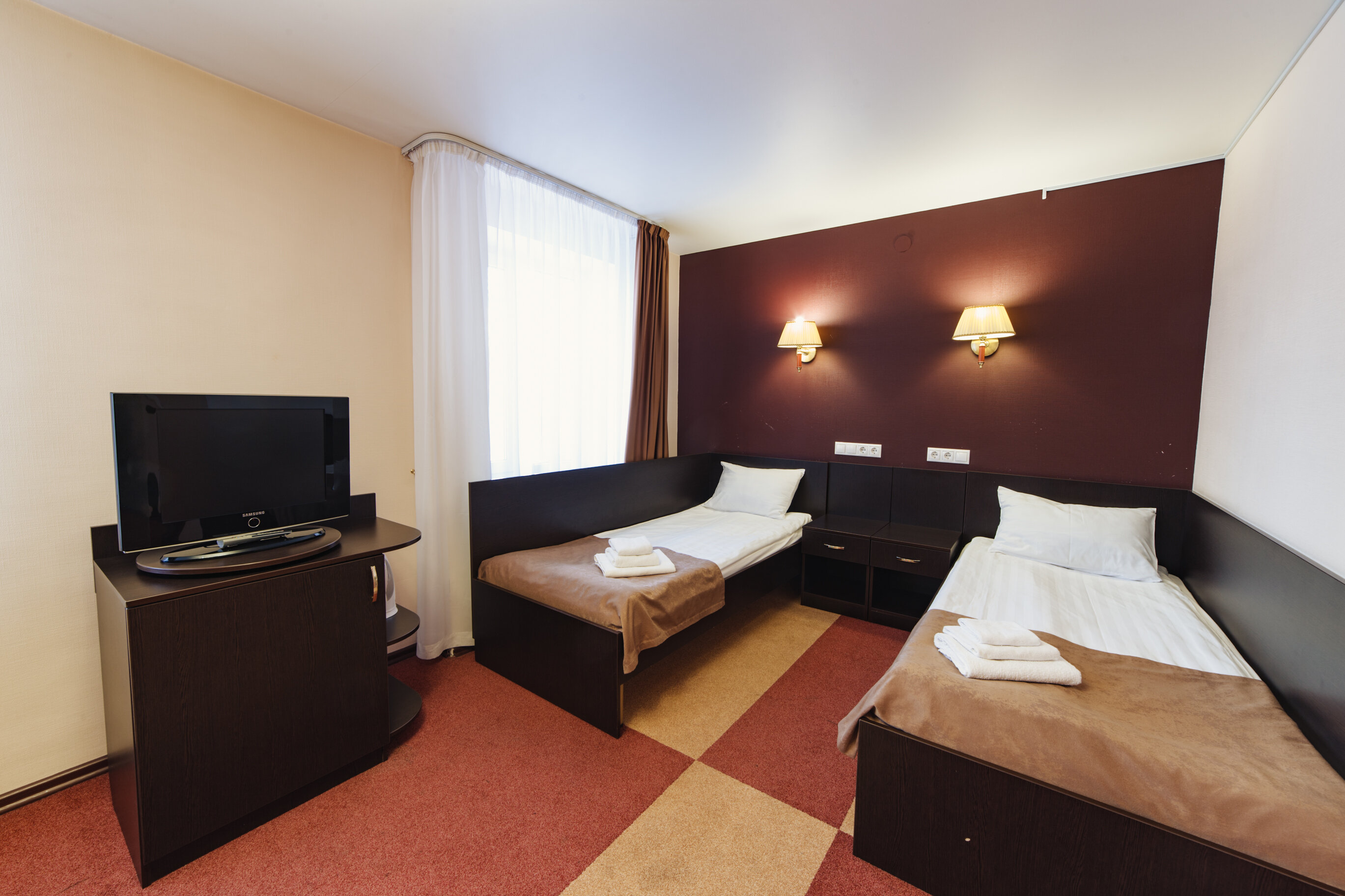 Двухместный номер с 2 отдельными кроватями