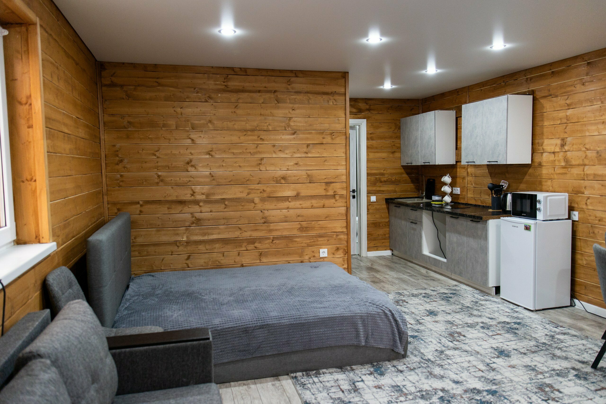 Четырехместный номер с видом на горы