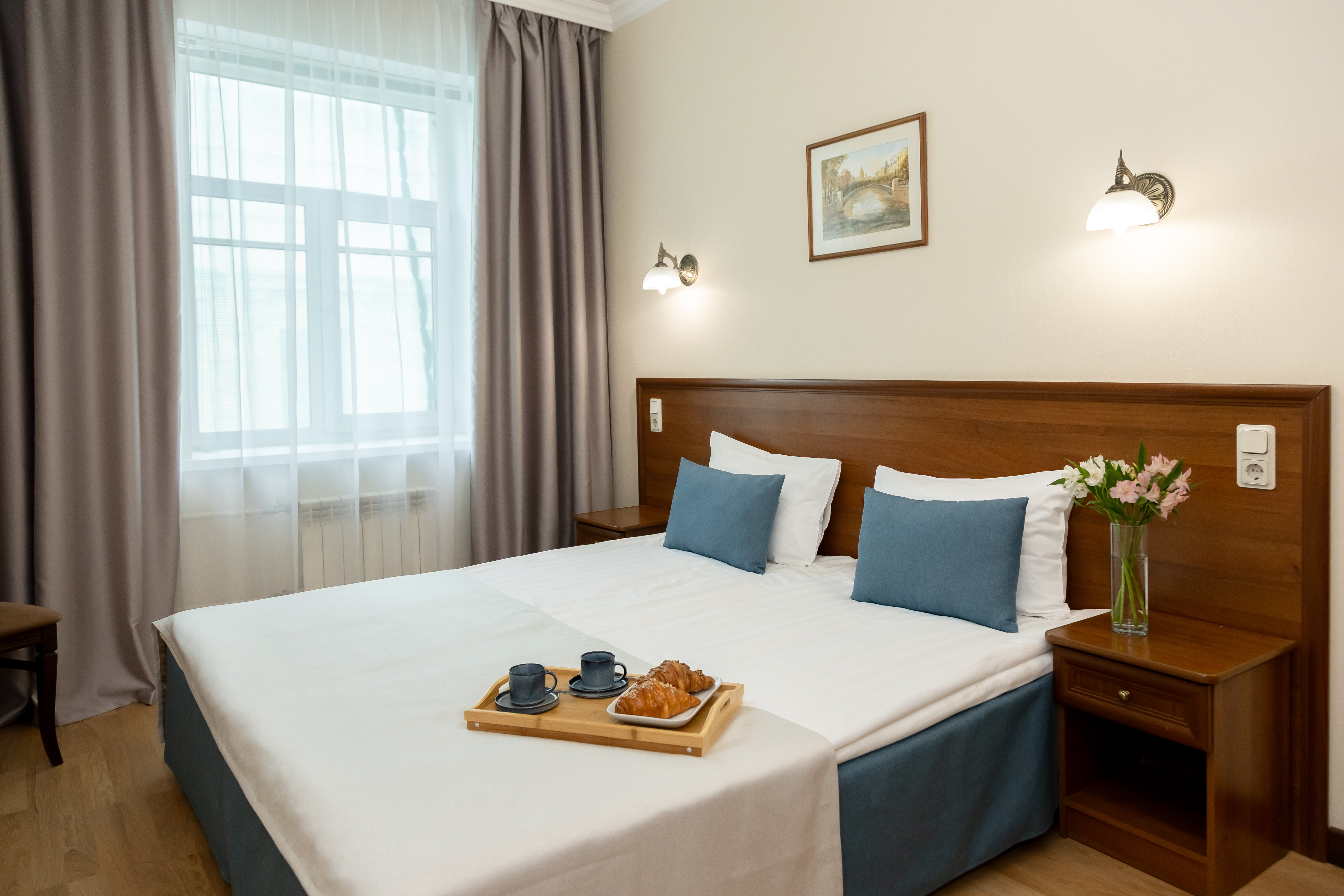 Двухместный номер с 1 кроватью или 2 отдельными кроватями