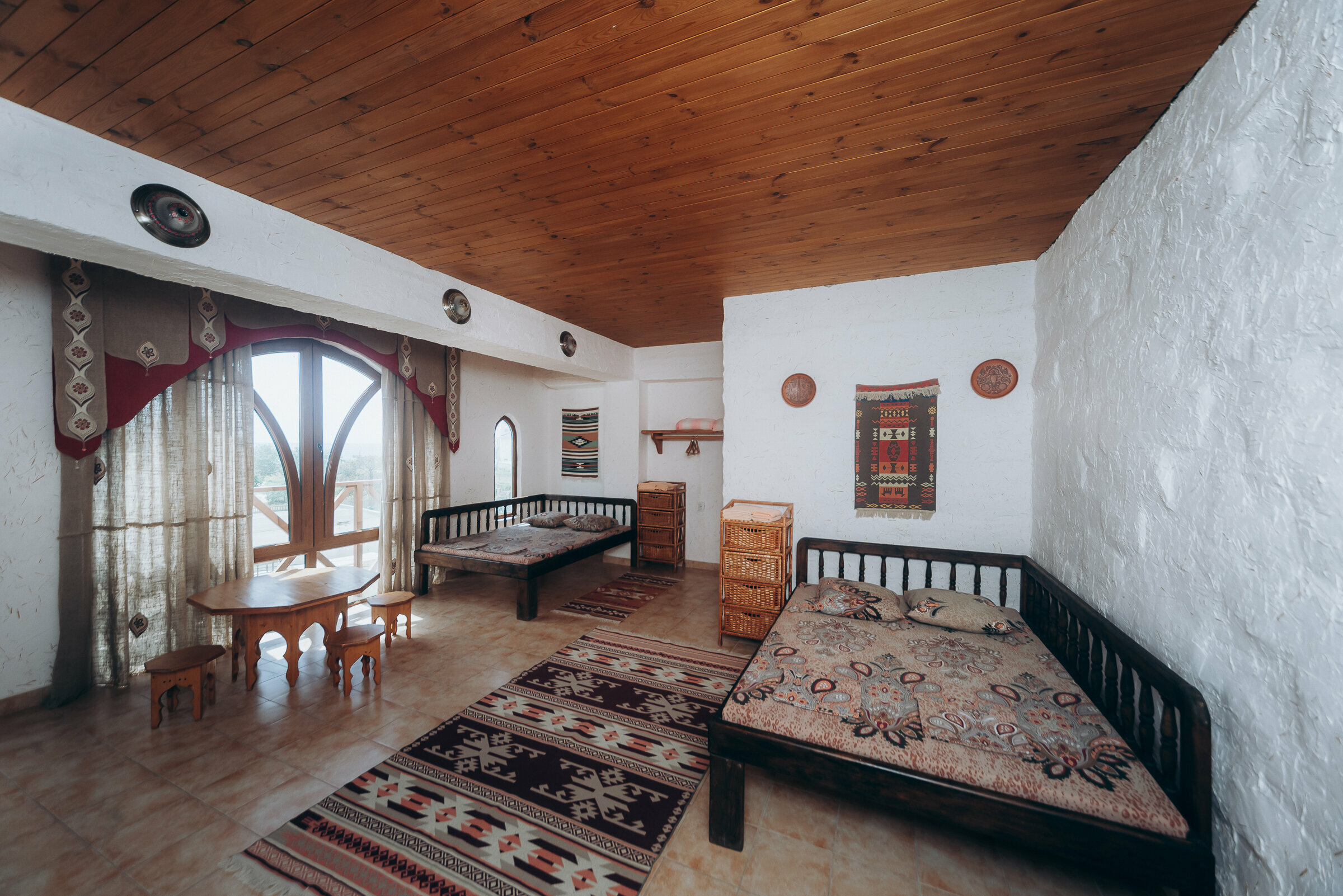 Четырехместный номер с видом на море