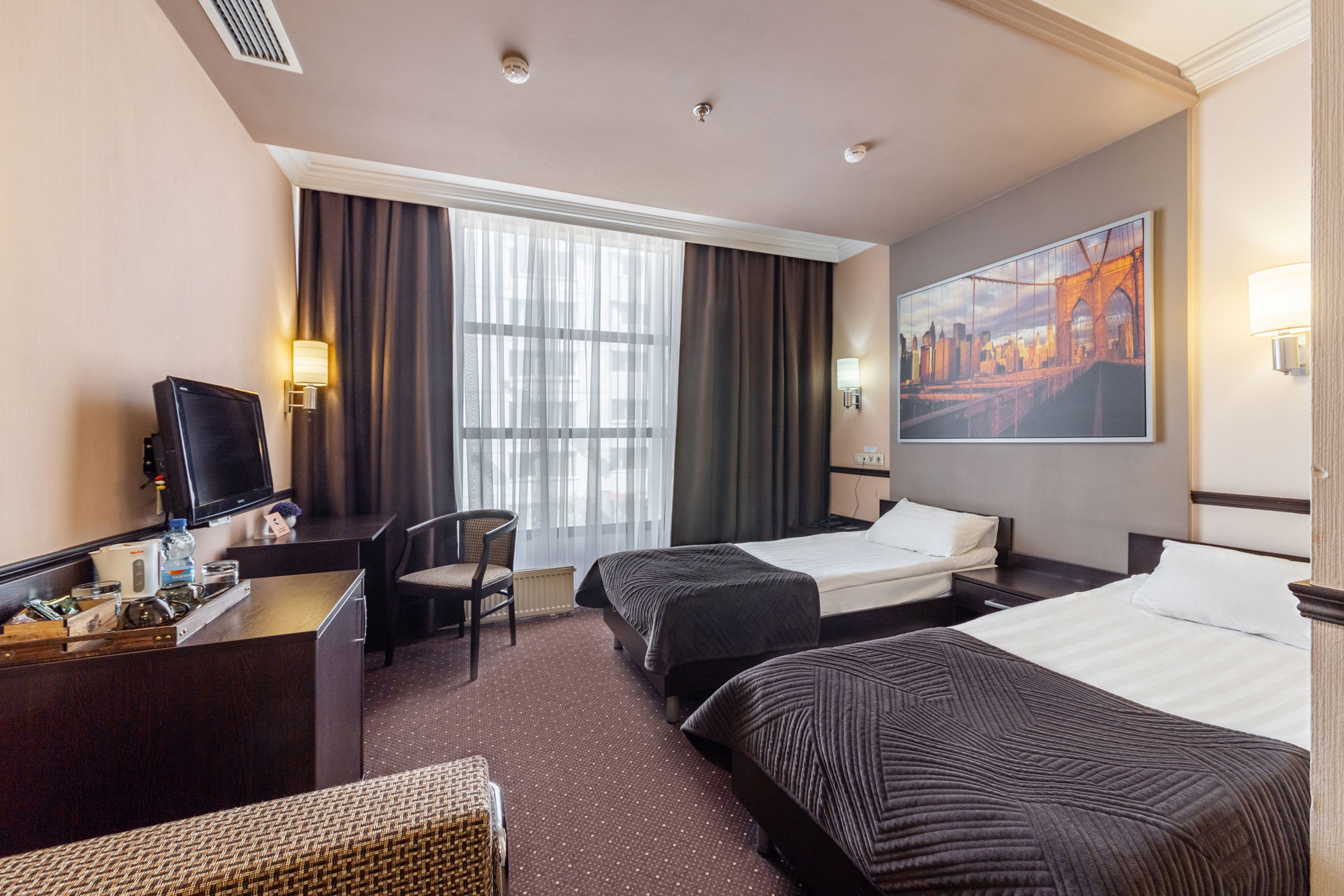 Двухместный номер с 2 отдельными кроватями