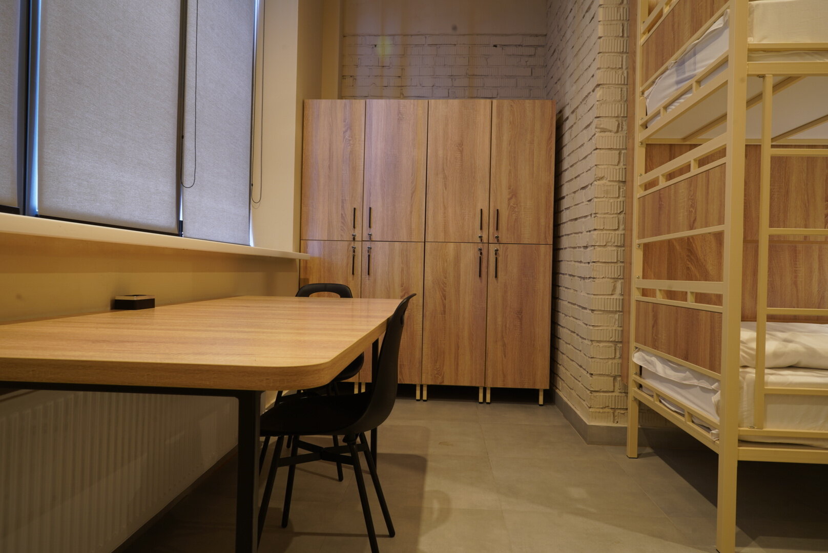 Общий 8-местный номер для мужчин