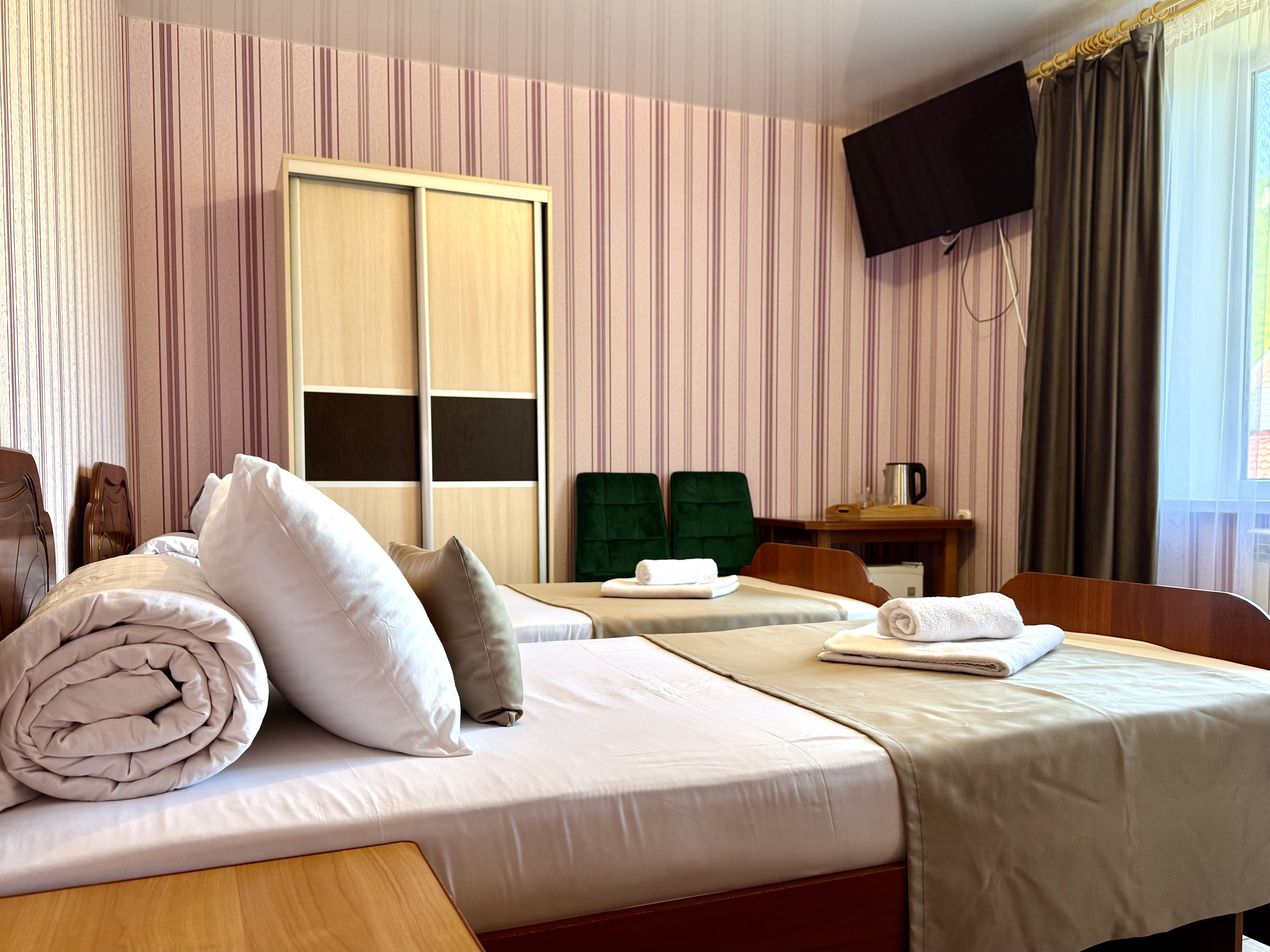 Двухместная комната с раздельными кроватями