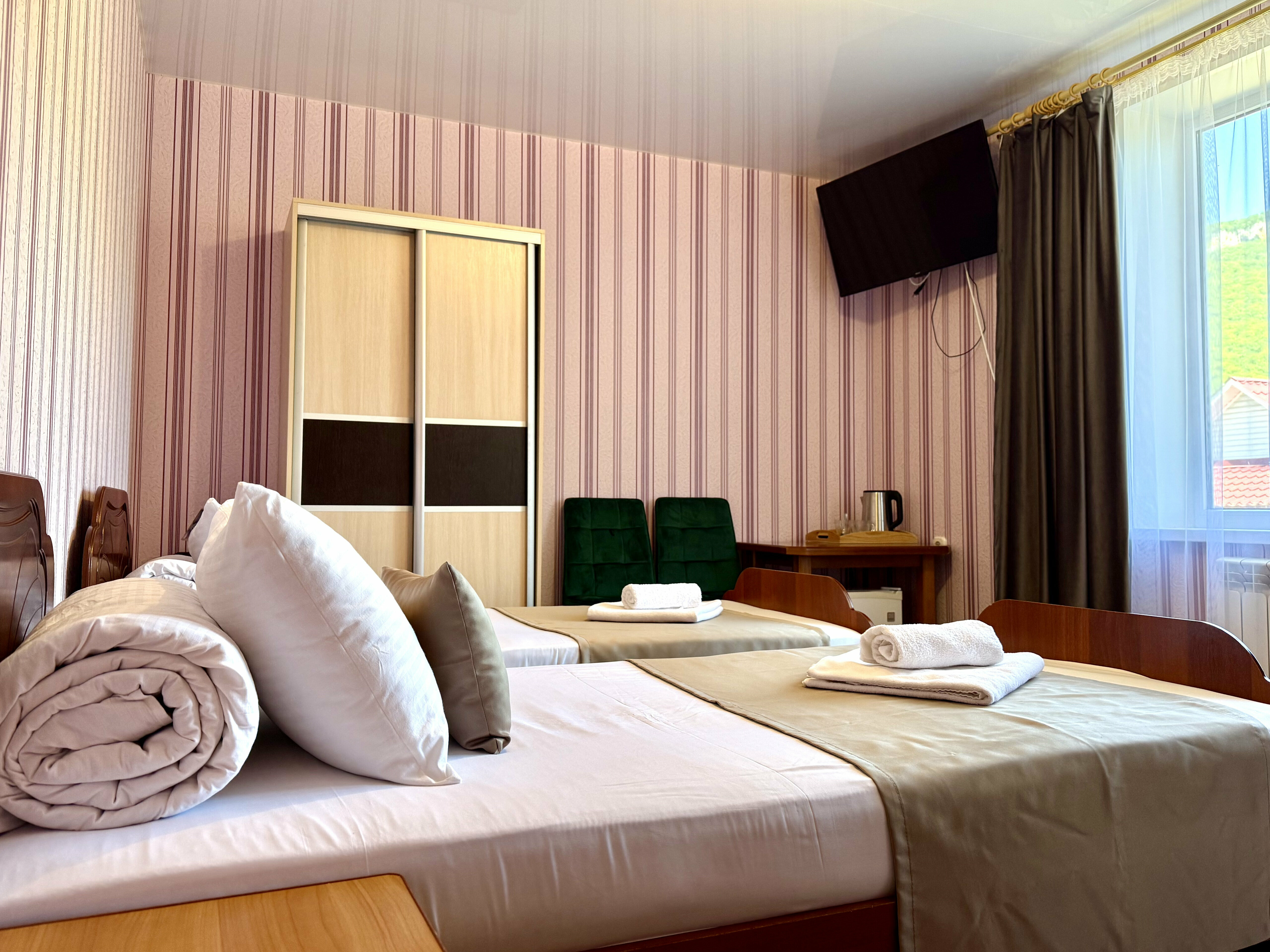 Двухместная комната с раздельными кроватями