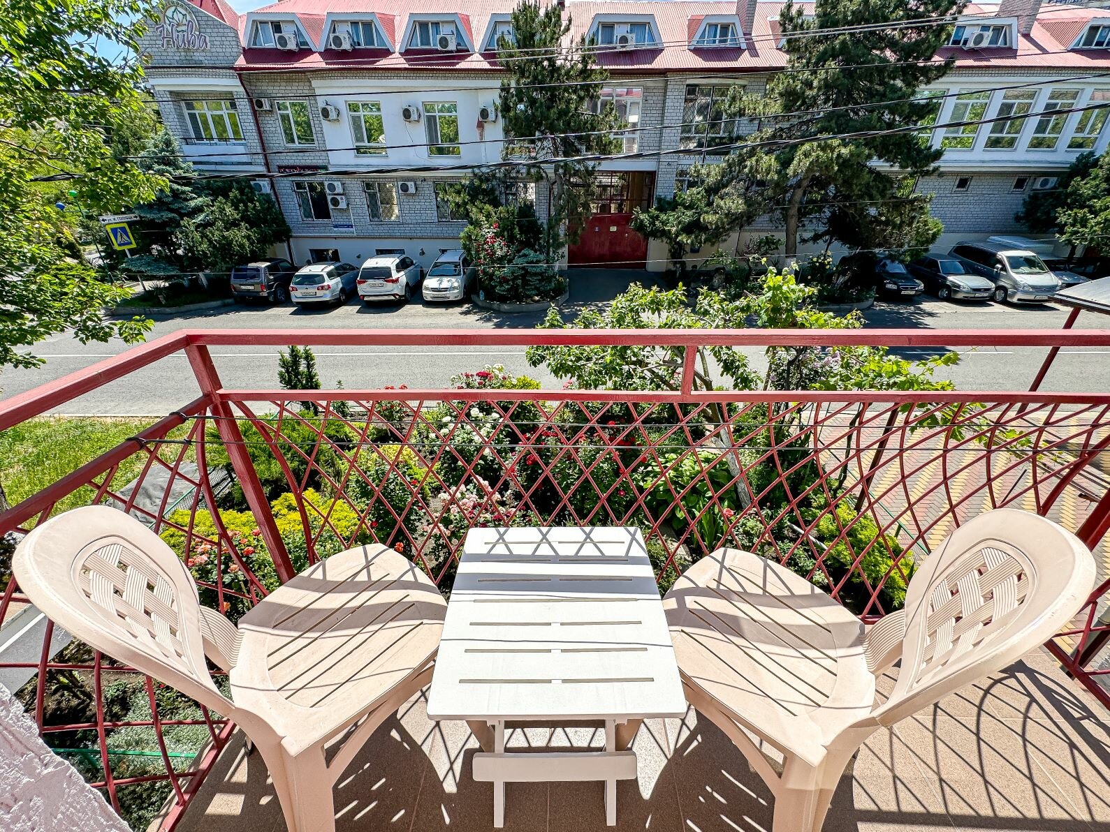 Стандартный двухместный номер с 1 кроватью или 2 отдельными кроватями и балконом