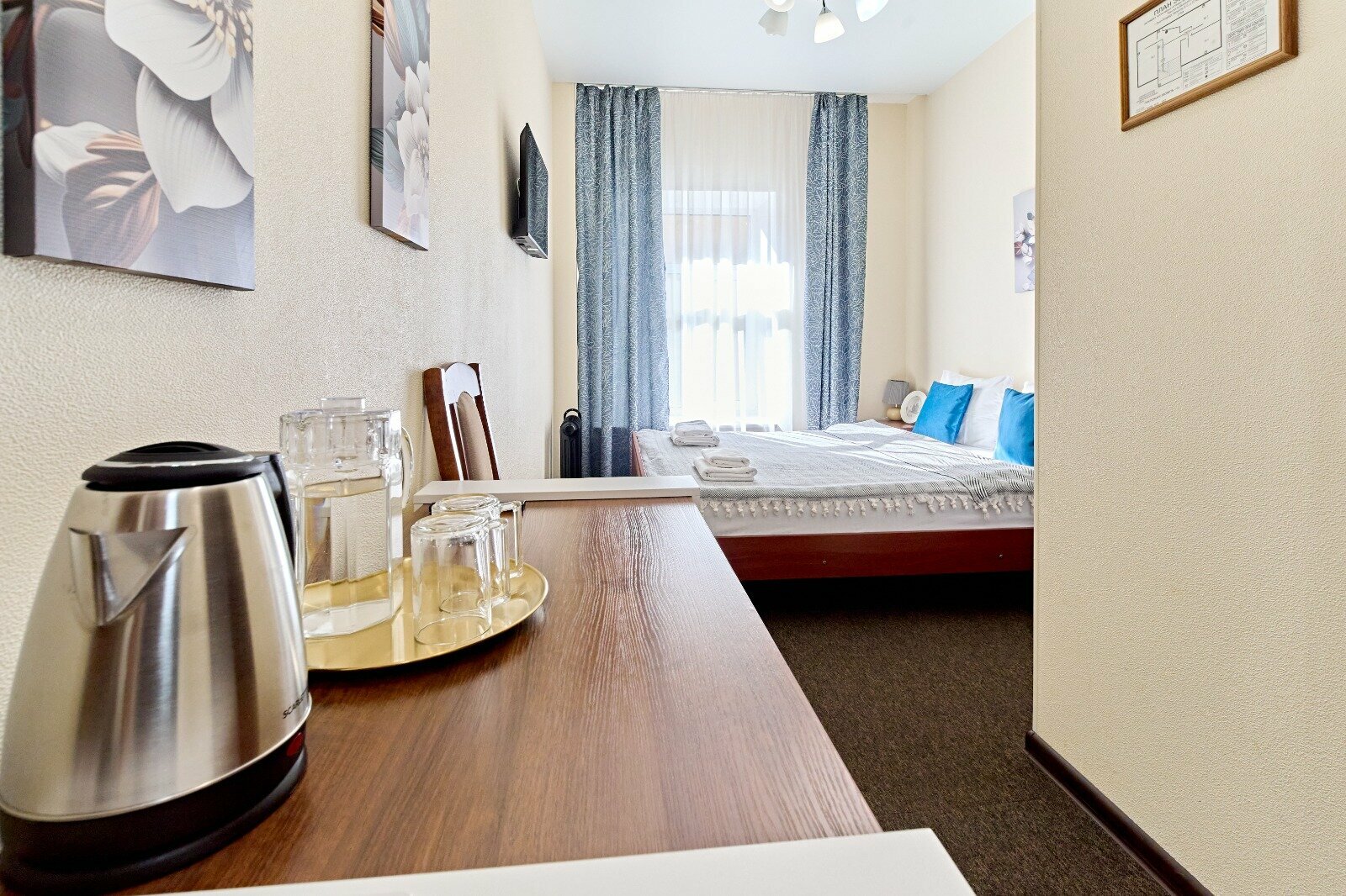 Двухместный номер с 1 кроватью