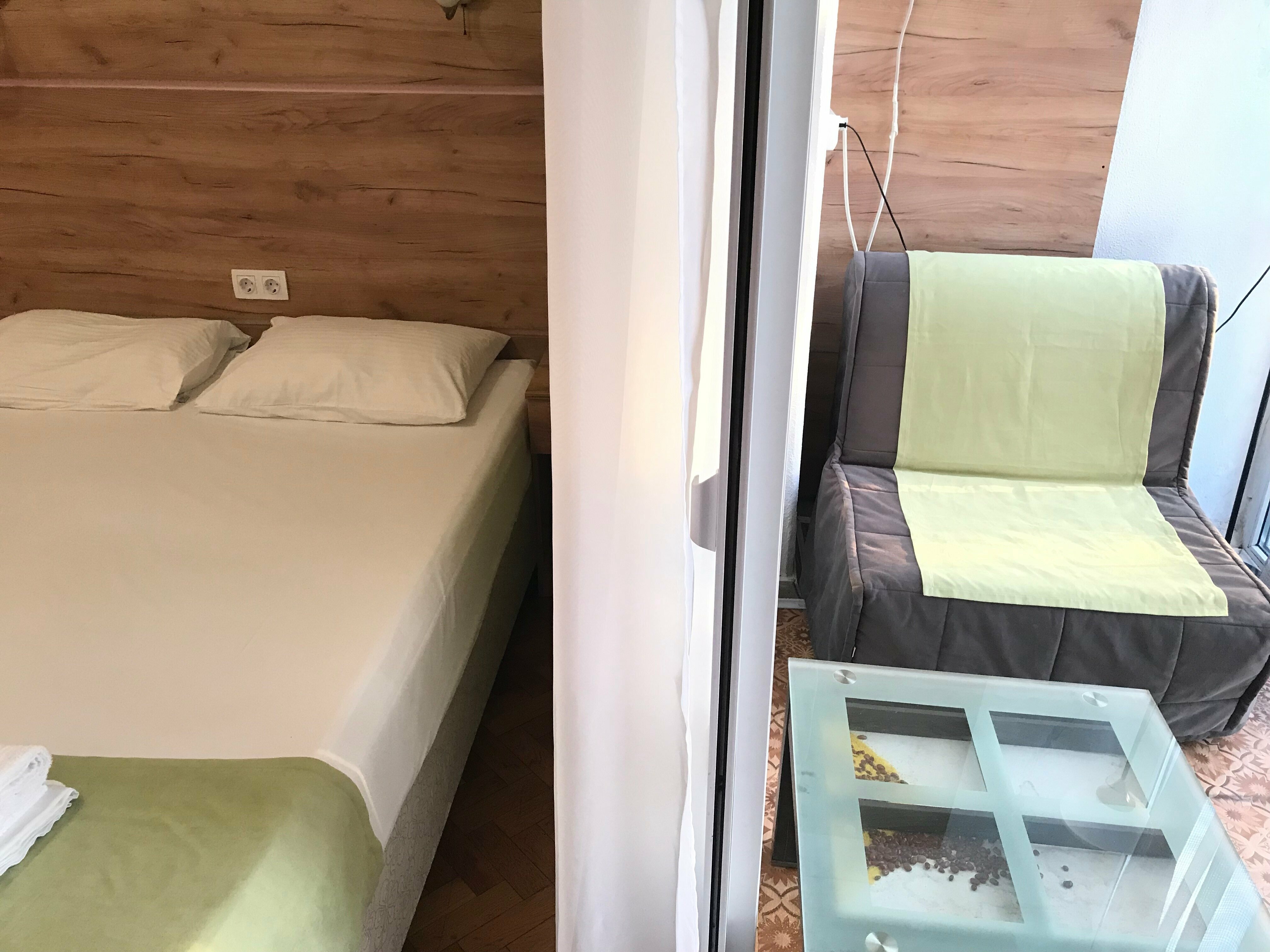 Апартаменты с 1 спальней