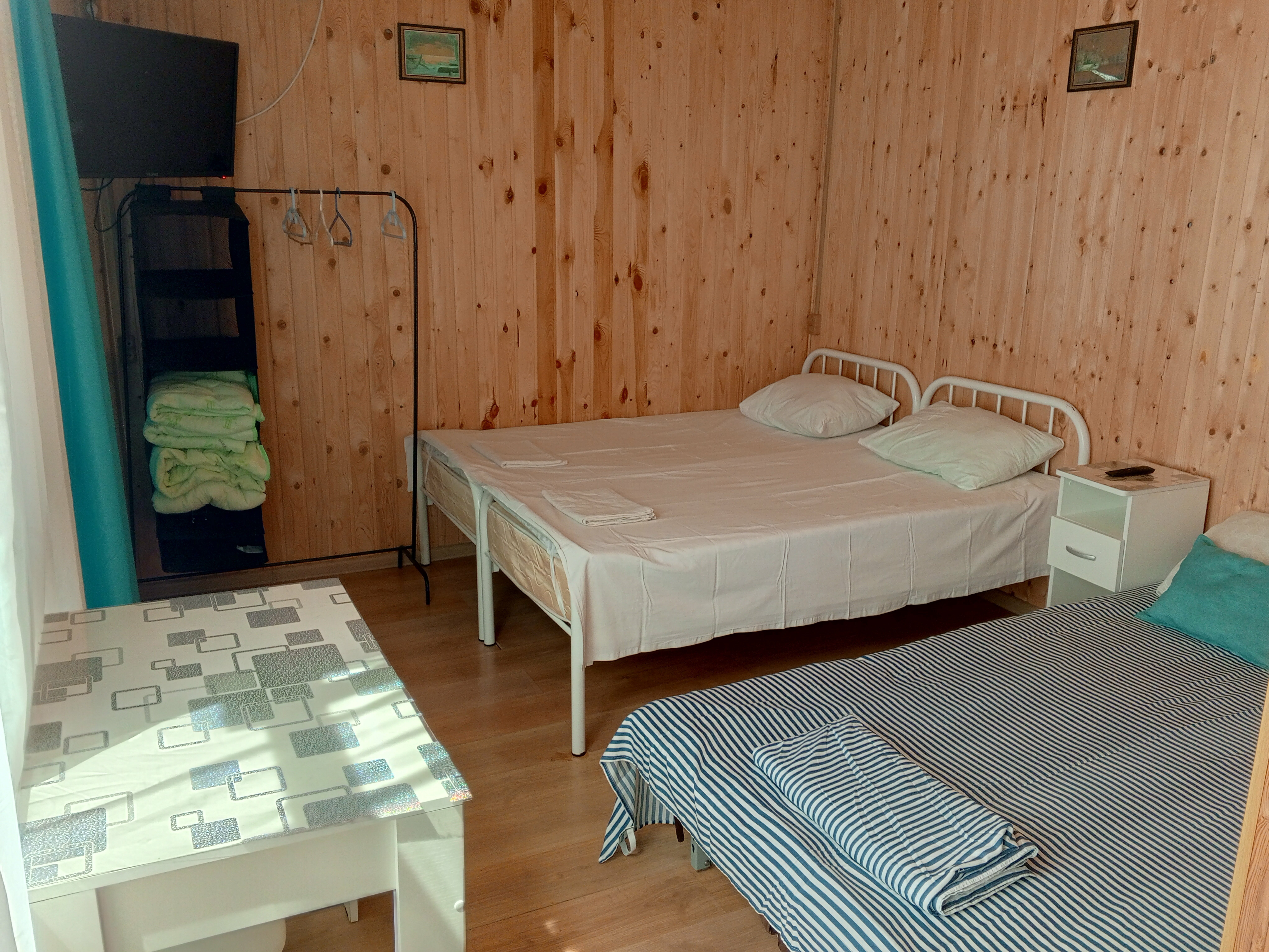 Четырехместный номер с двумя двухспальными кроватями