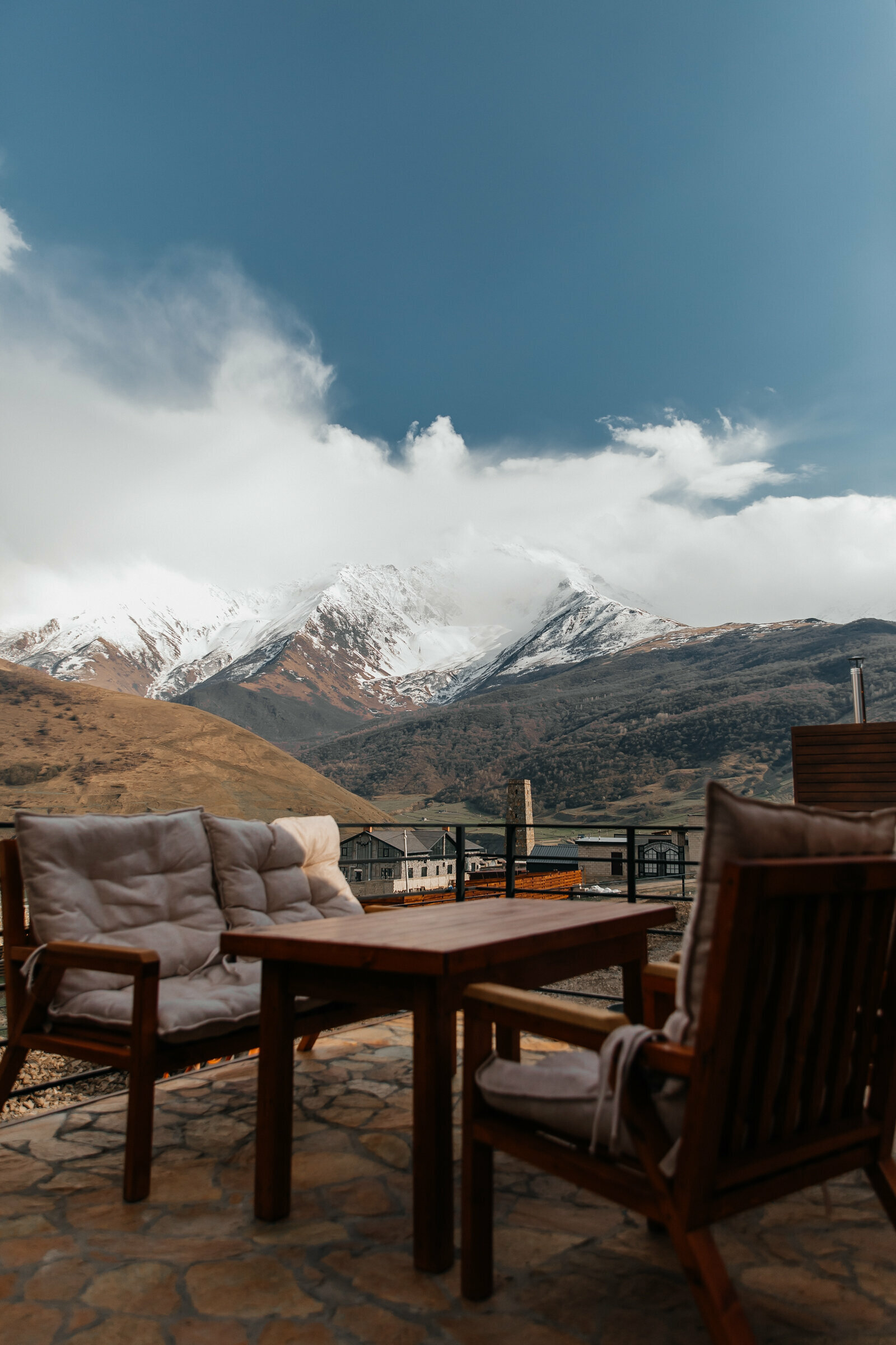 Коттедж с видом на горы