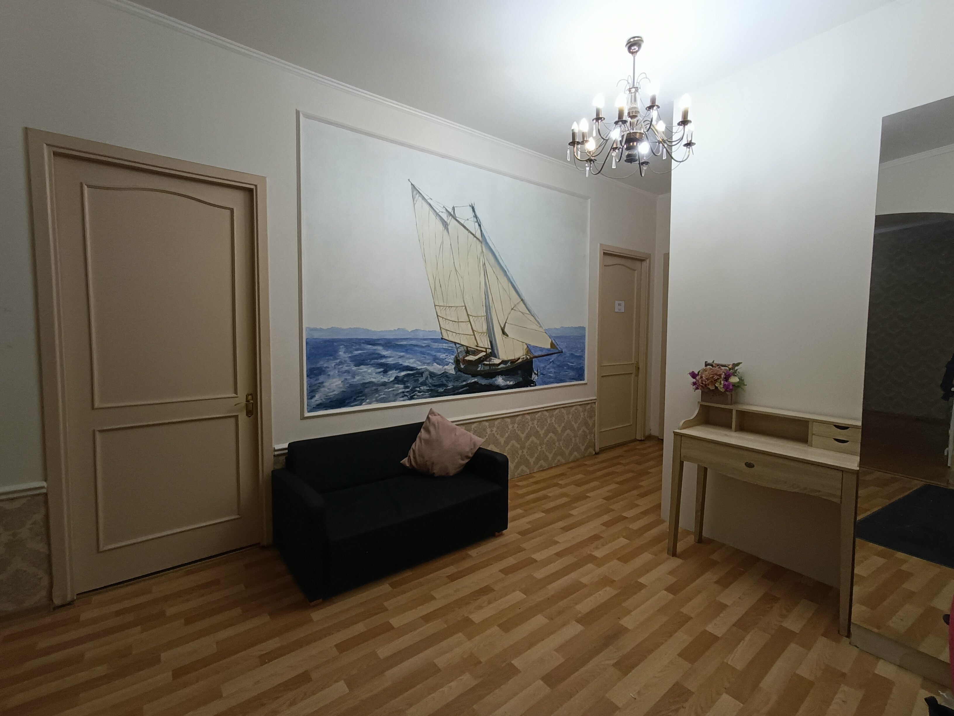 Двухместный номер с камином и общим санузлом на Суворовском 23