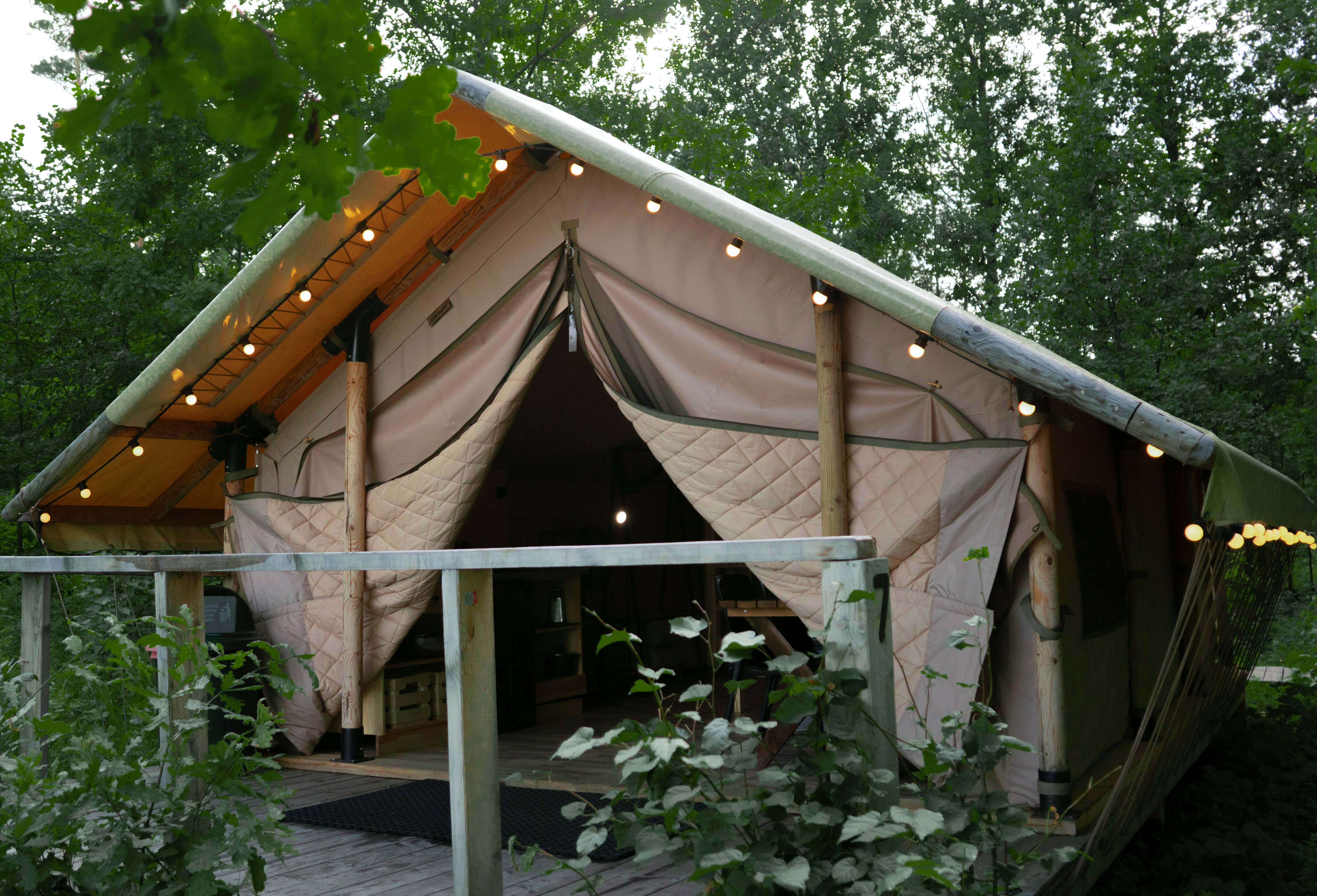 Глэмпинг Комфорт вторая линия