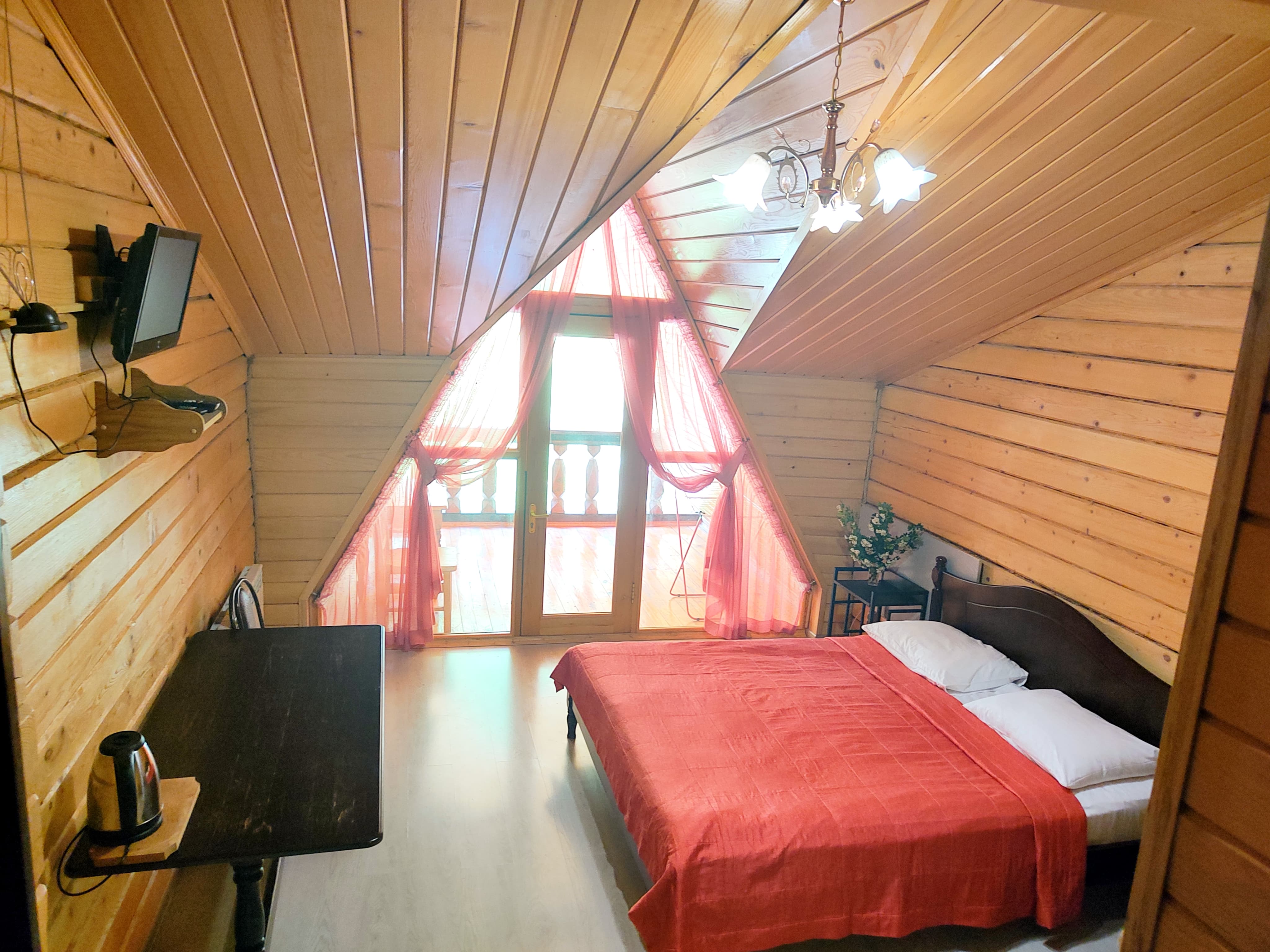 Двухместный номер с 1 кроватью и балконом