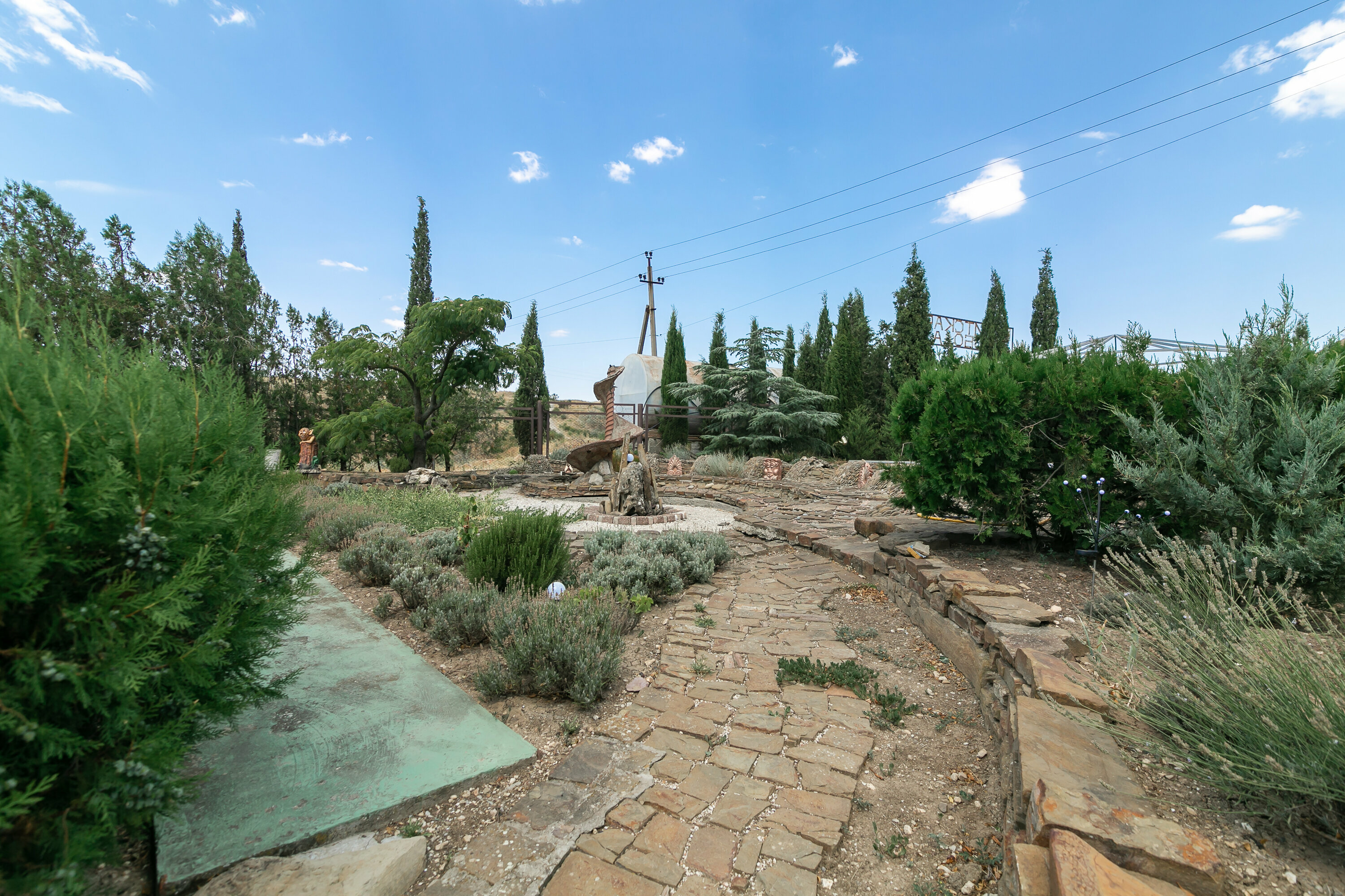 Дом с видом на горы