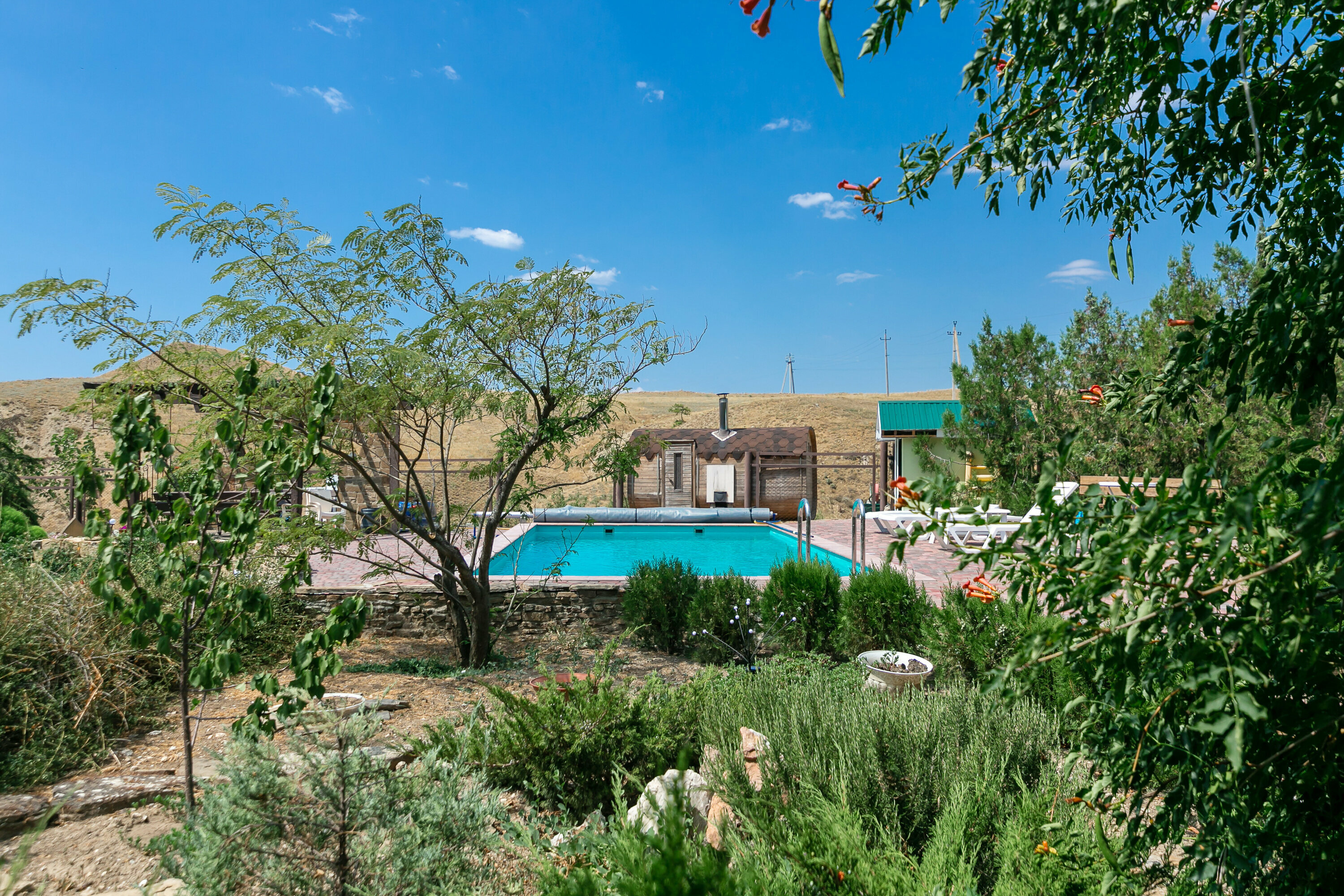 Дом с видом на горы