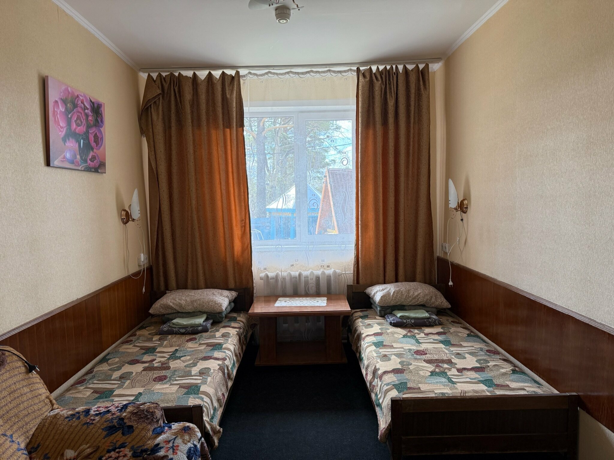 Бюджетный двухместный номер с 2 отдельными кроватями