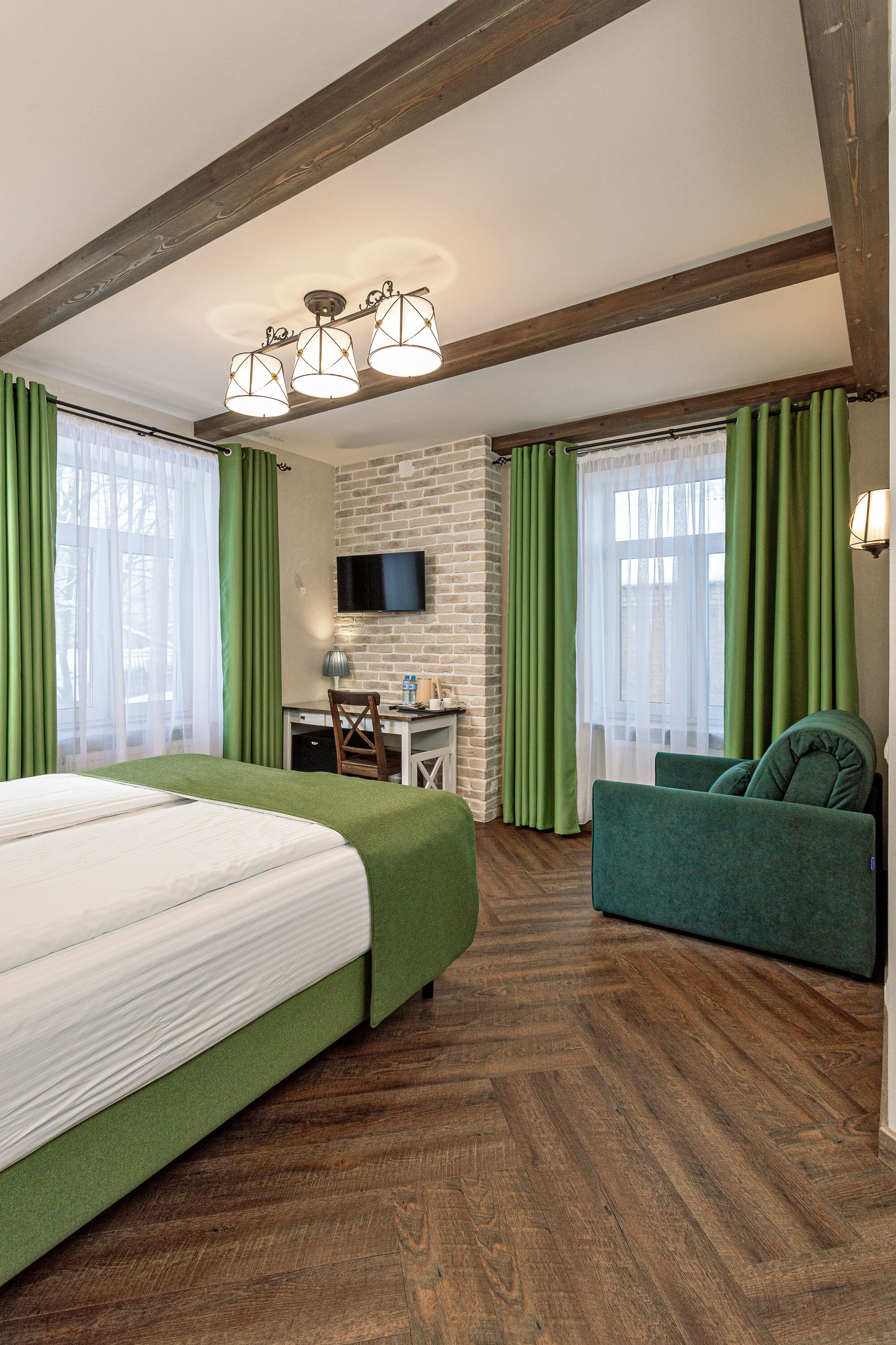 Стандартный двухместный номер с 1 кроватью или 2 отдельными кроватями