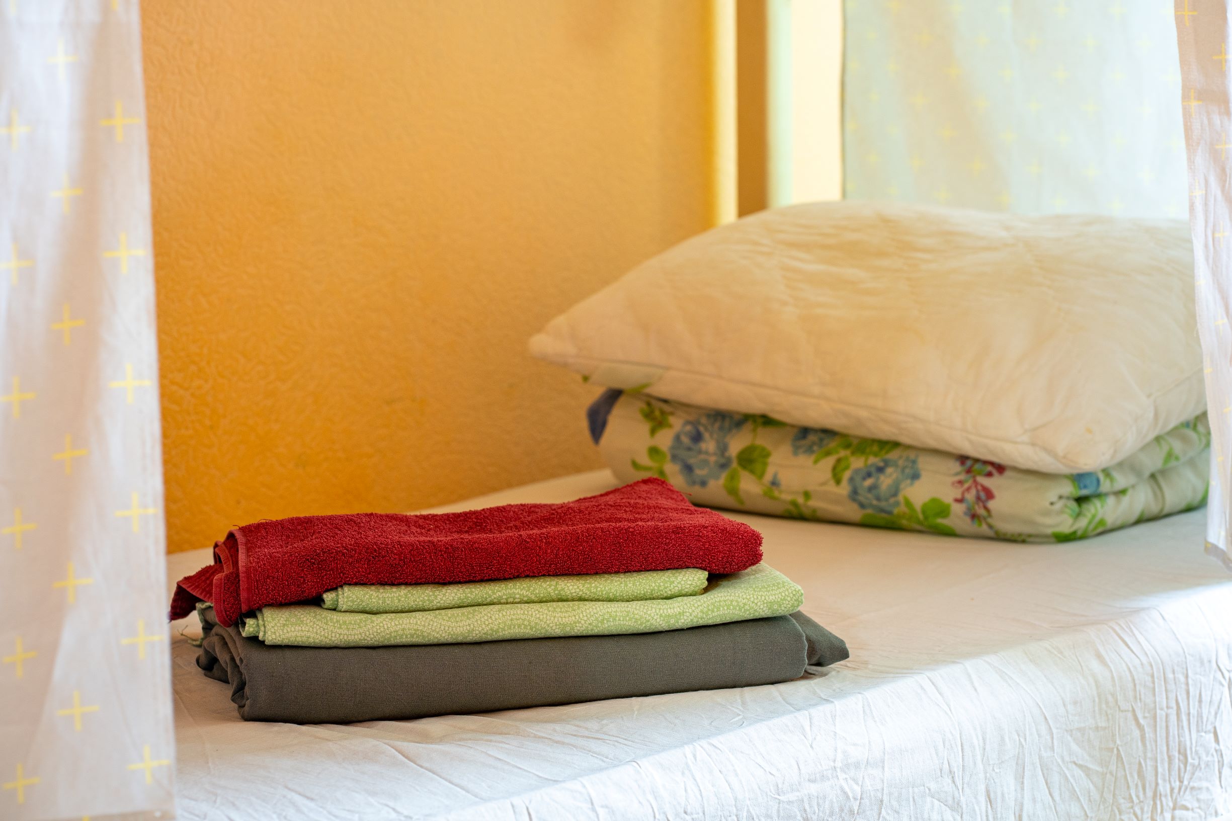 Кровать в общем 8-местном номере