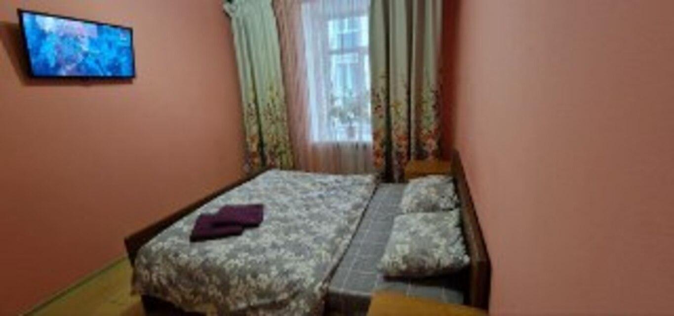 Комната эконом с 1 двуспальной кроватью