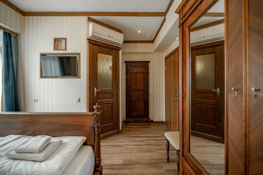 Двухместная комната с двуспальной кроватью