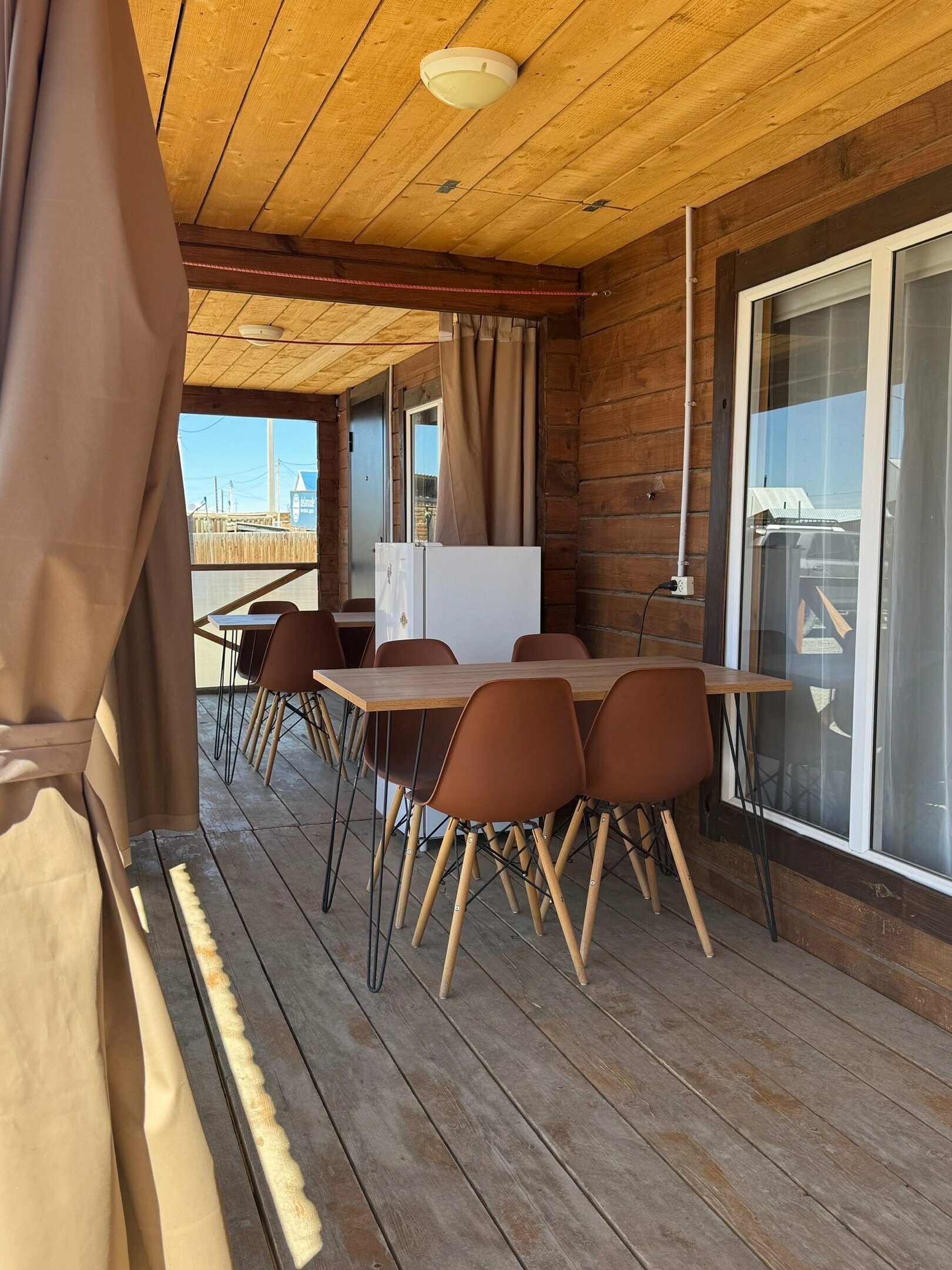 Четырехместный домик с удобствами