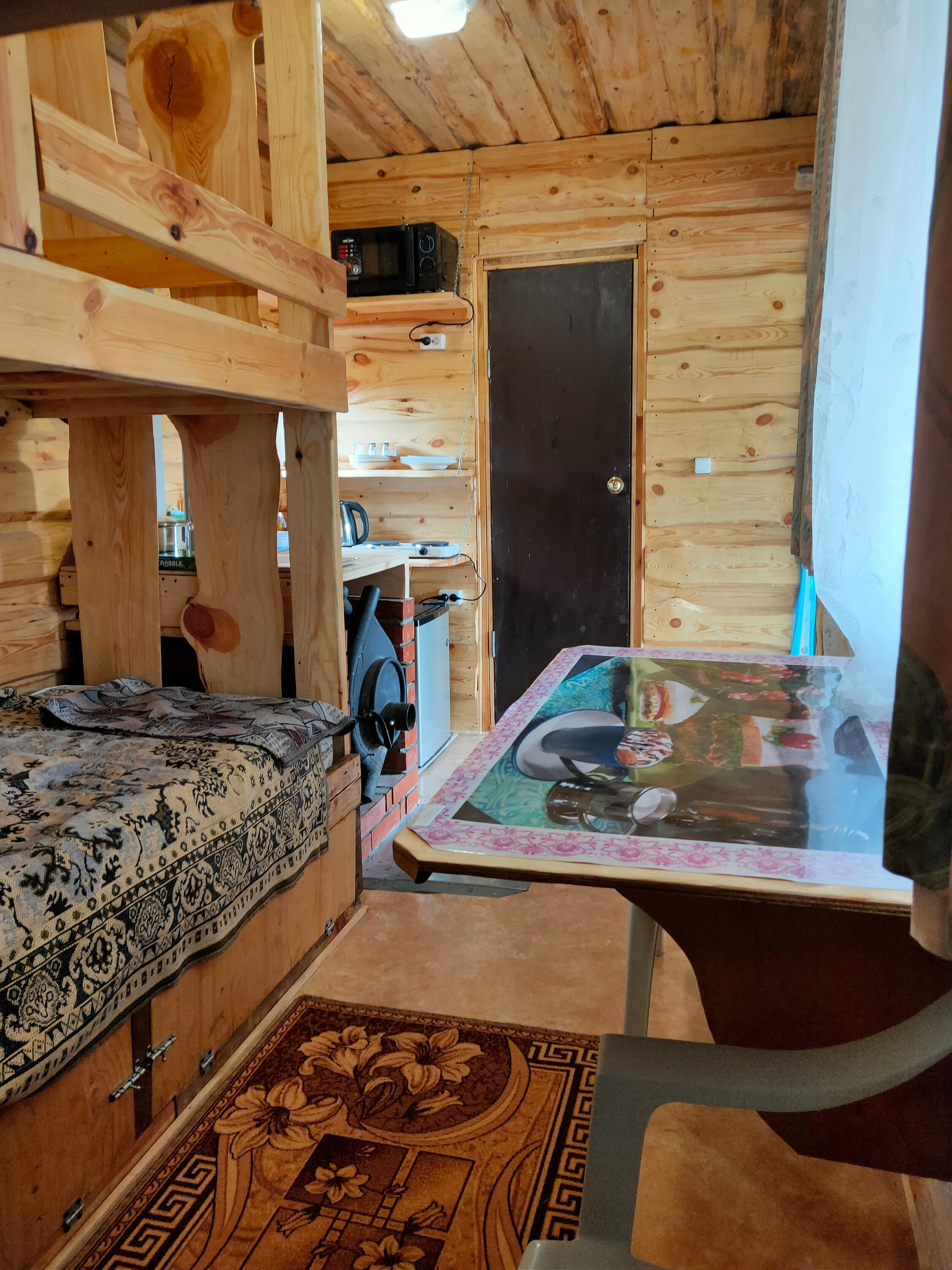 4х местный экодом с  видом на  пруд