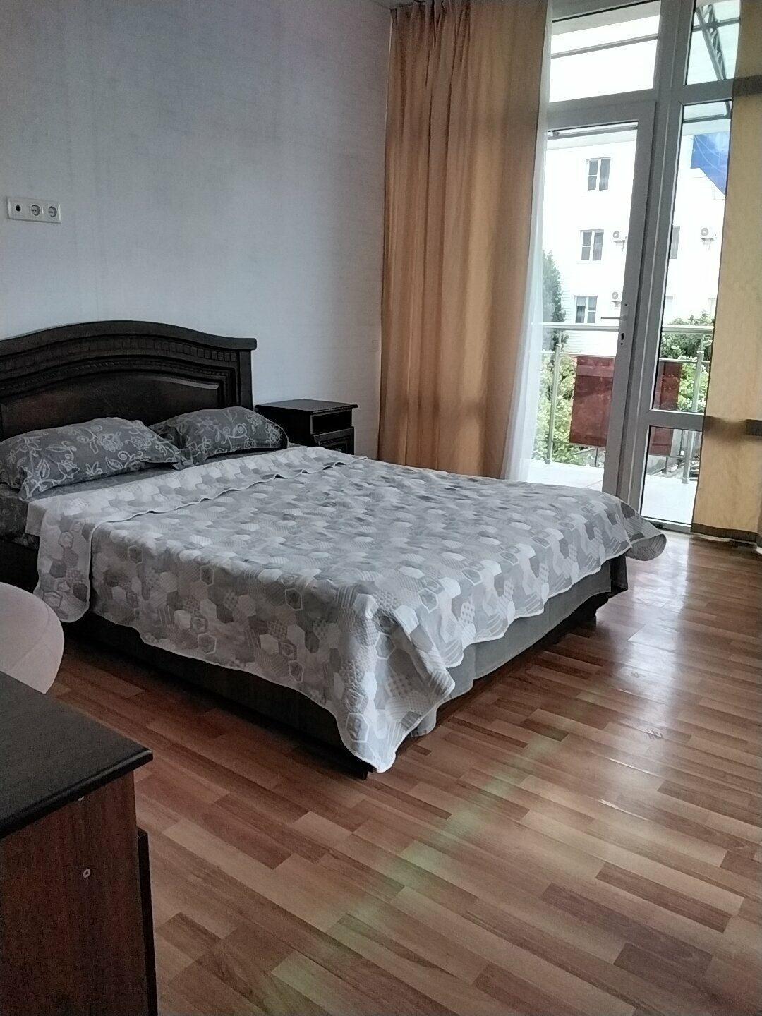 Двухместный номер с 1 кроватью и балконом