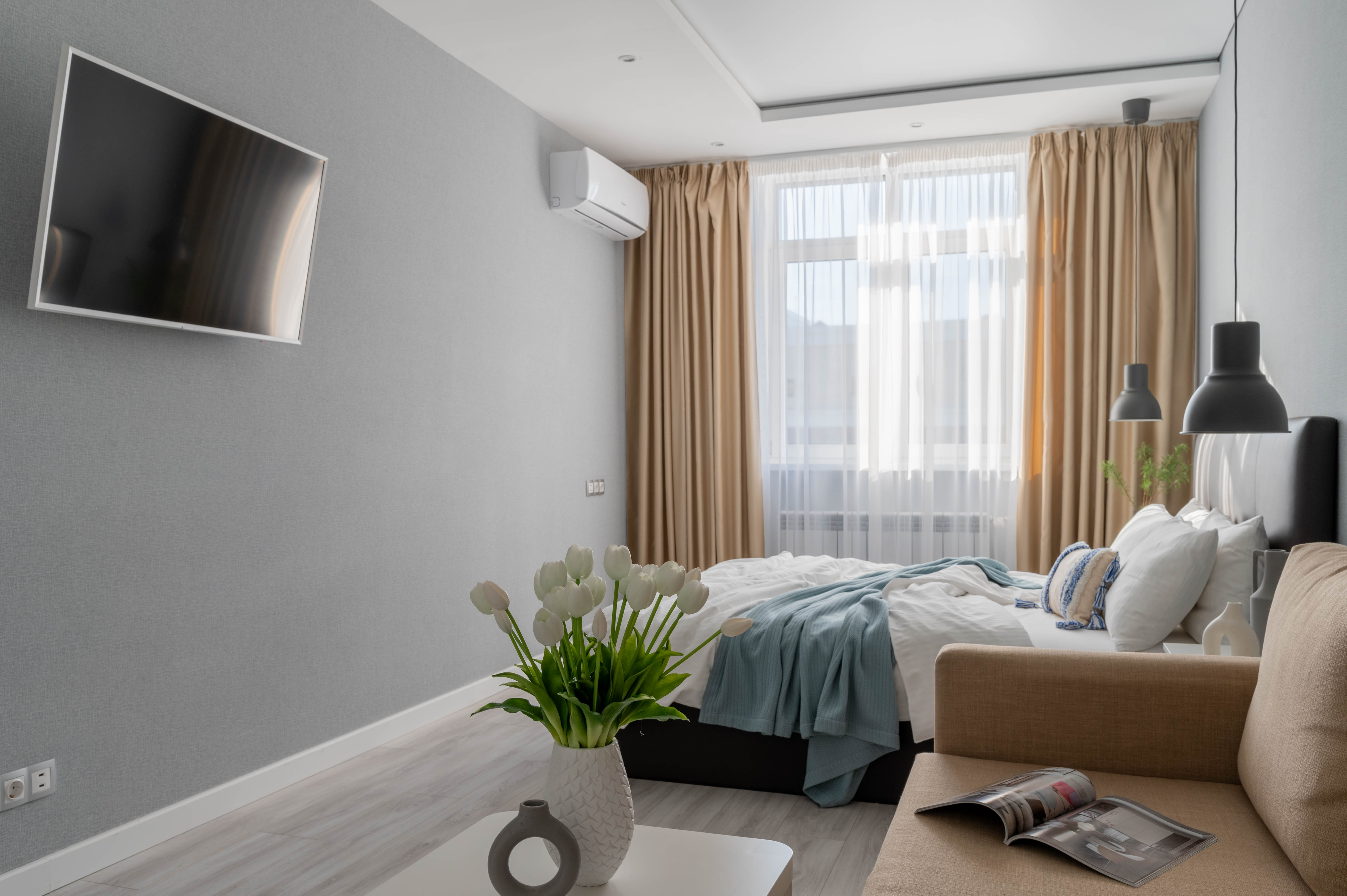 Апартаменты с 1 комнатой