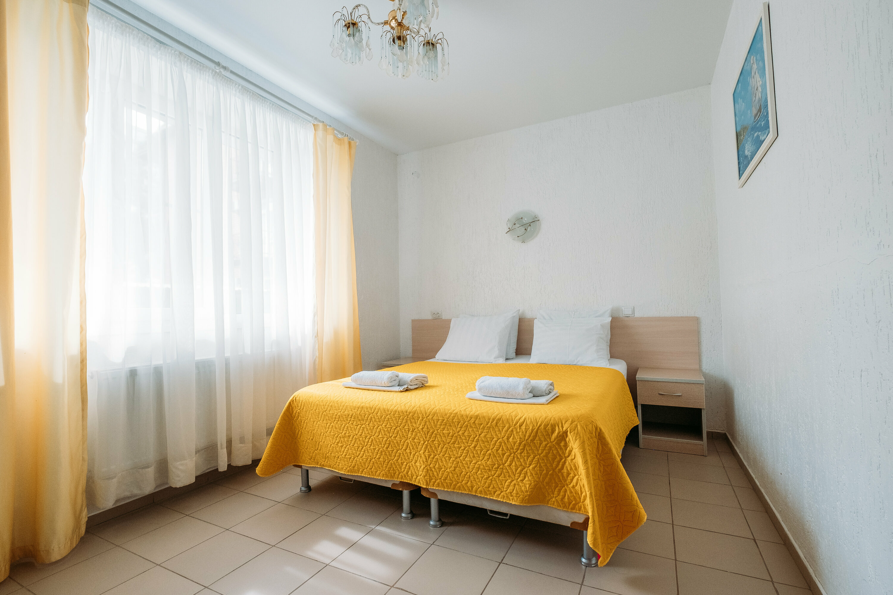 Двухместный номер с 1 кроватью или 2 отдельными кроватями