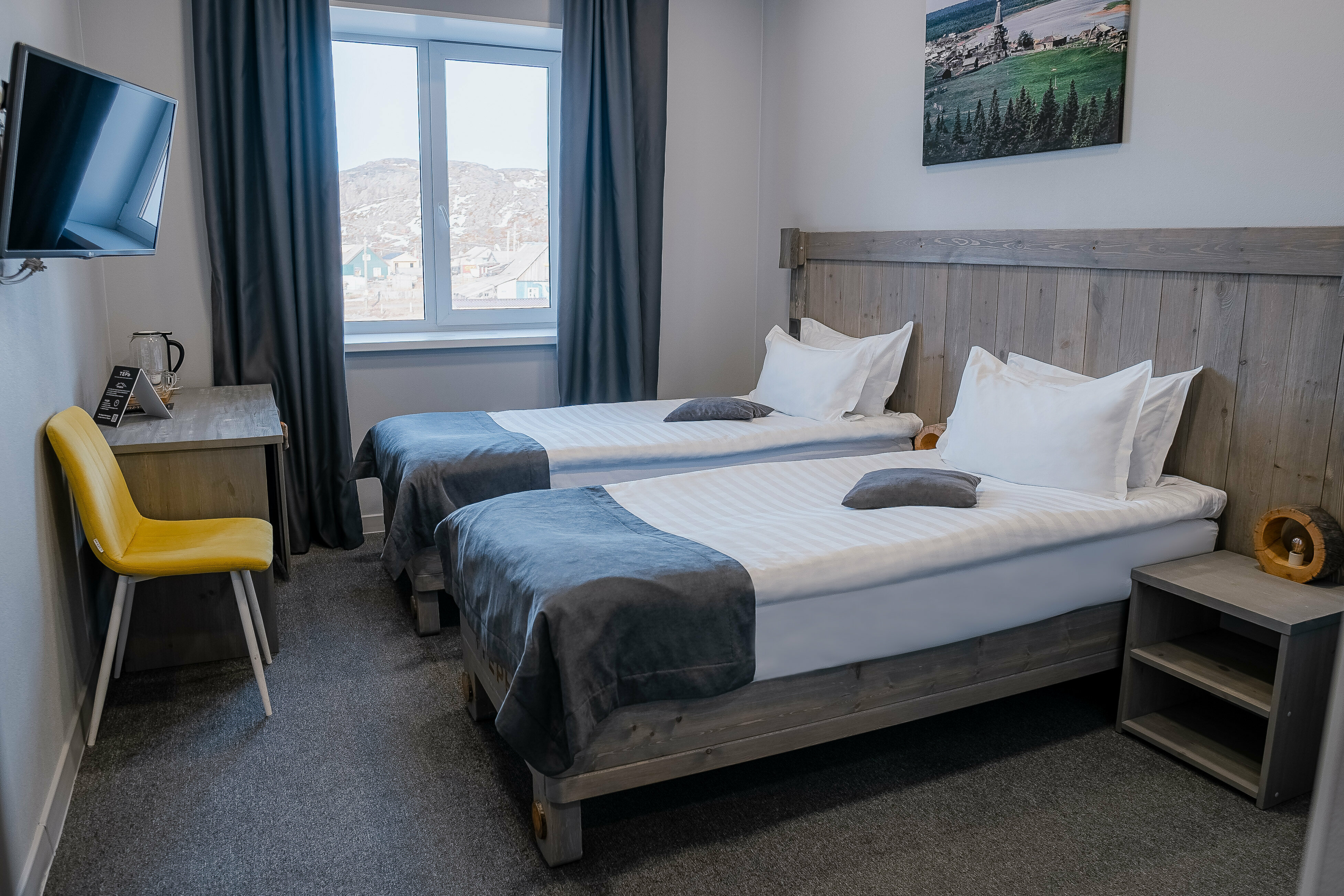 Двухместный номер с 2 отдельными кроватями