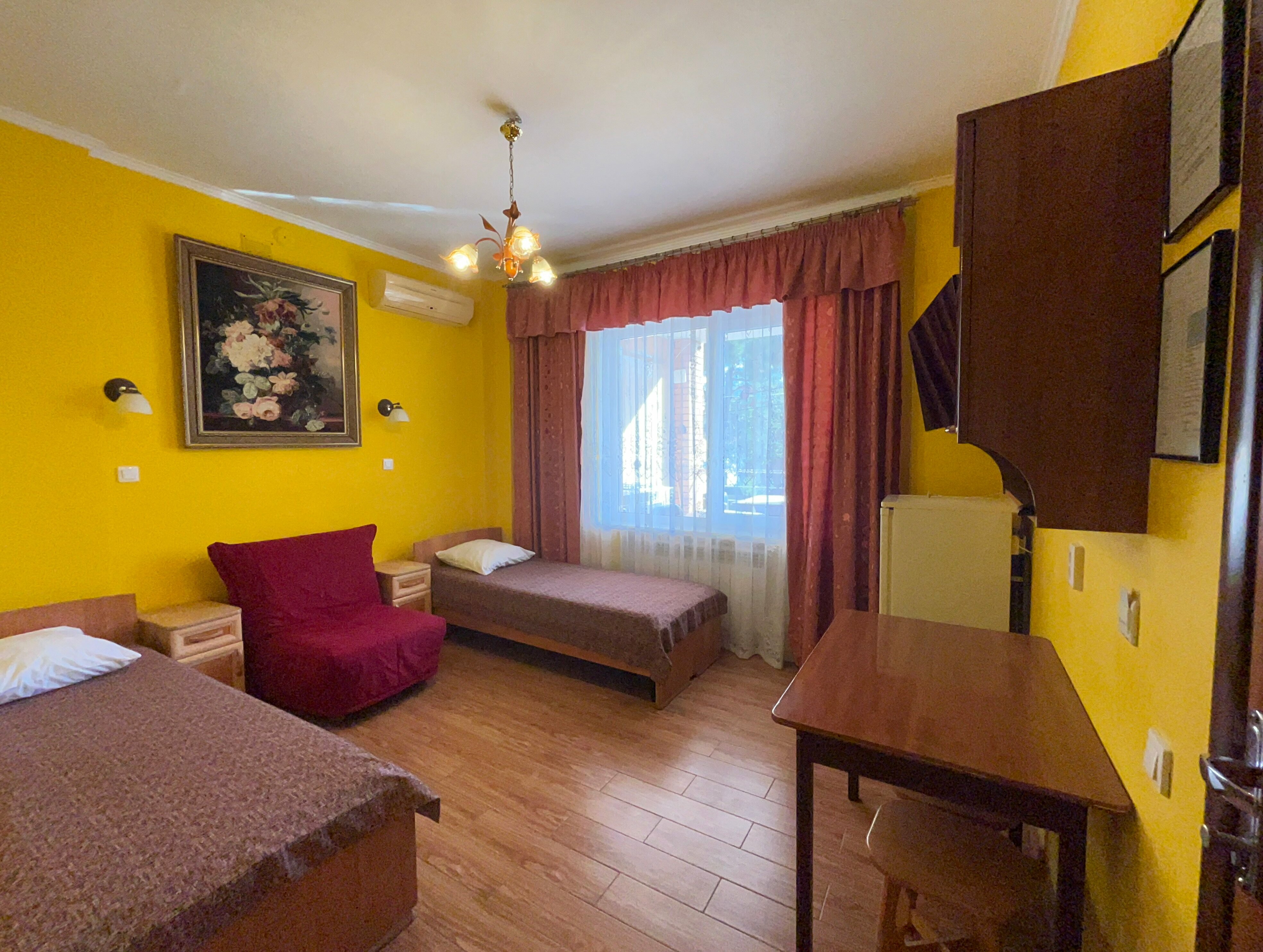 стандарт 2+1 с раздельными кроватями