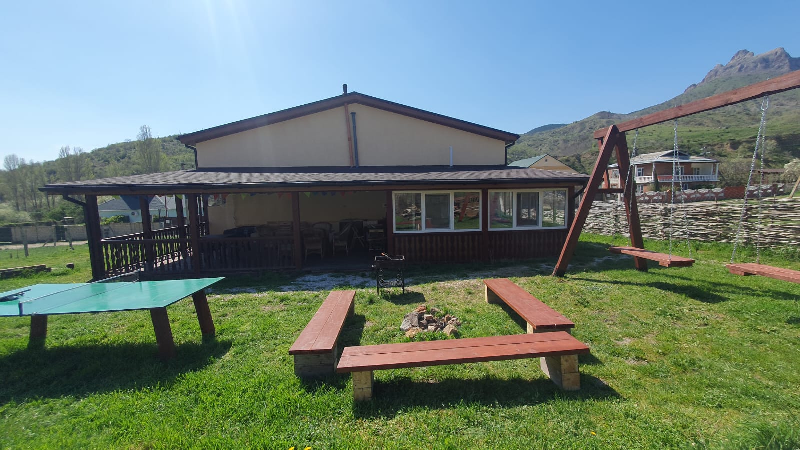 Двухместный номер с 1 кроватью или 2 отдельными кроватями и террасой