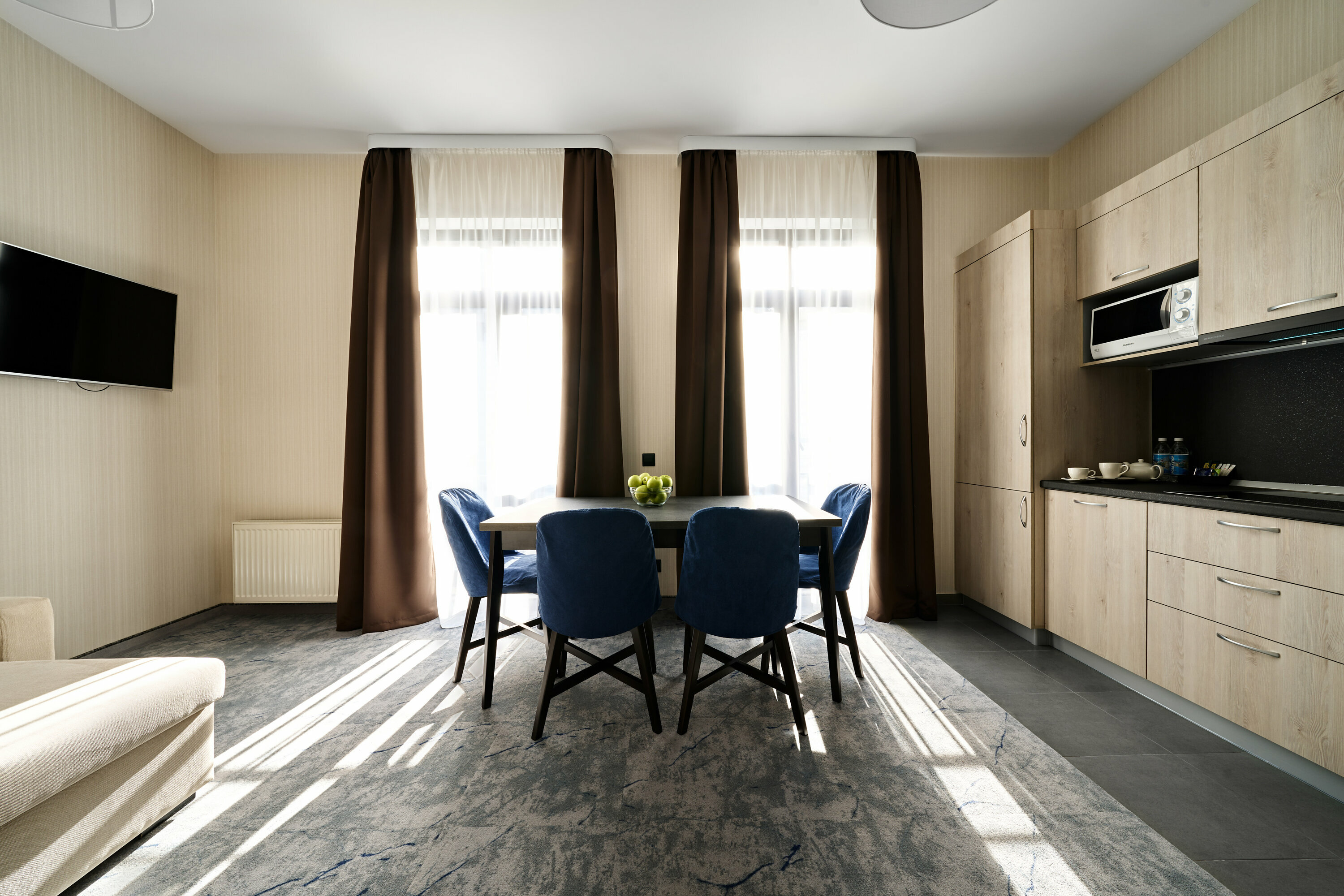 1-комнатные Апартаменты Делюкс с видом на озеро и балконом