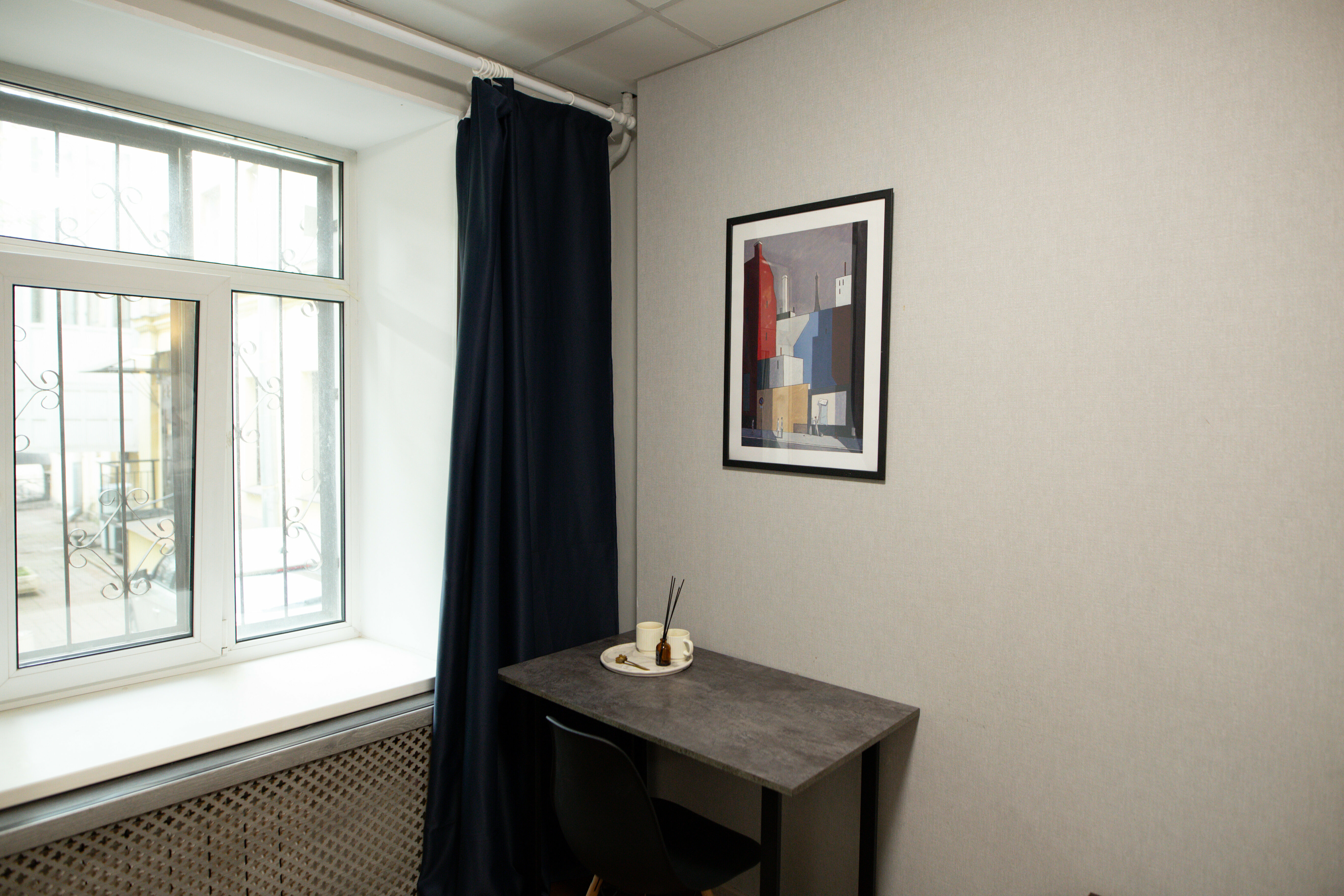 Семейный номер с общей ванной комнатой