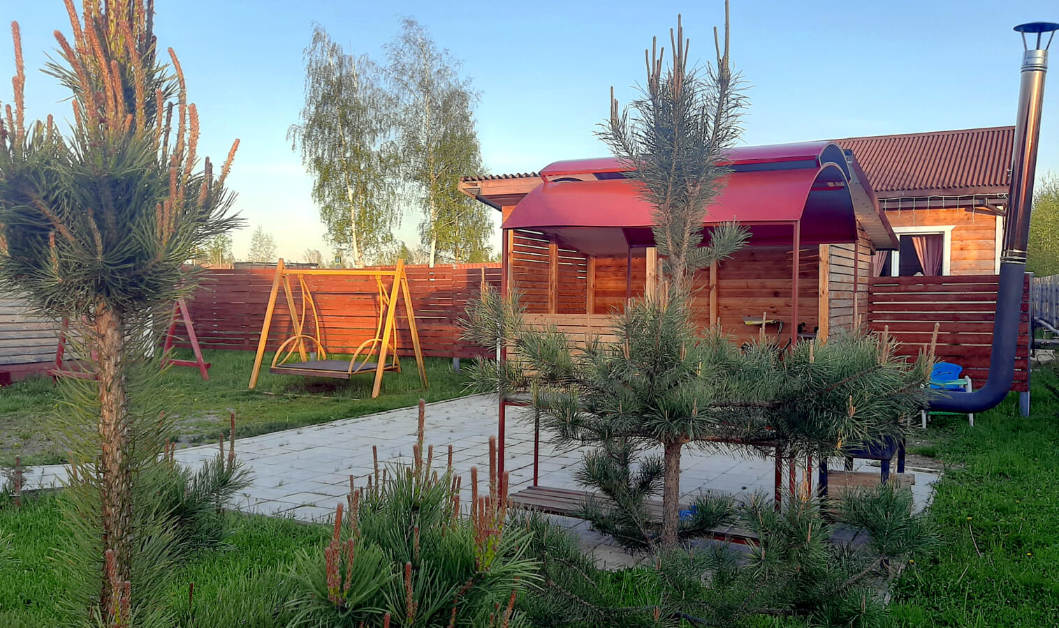 Дом в стиле абстракции