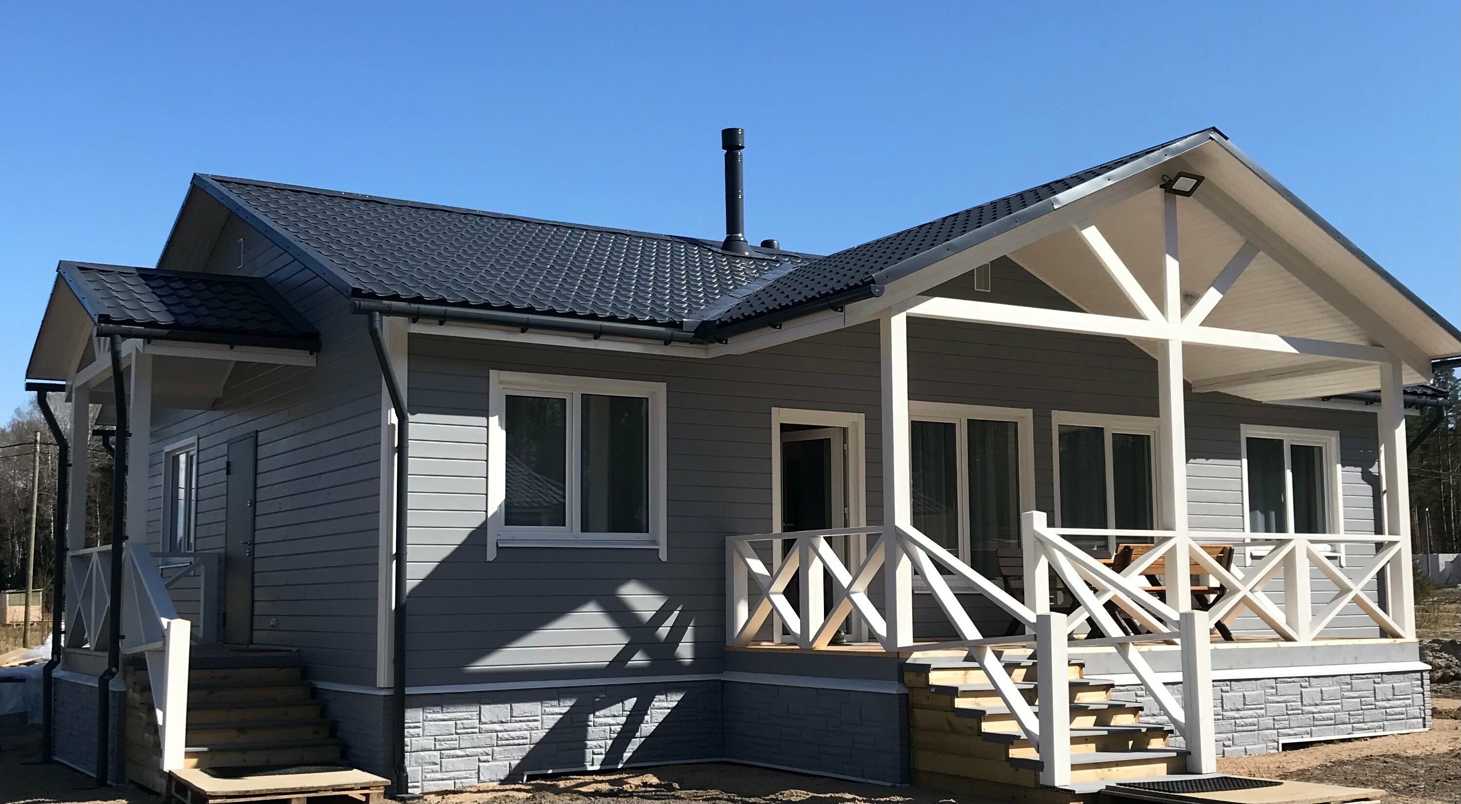 Дом с видом на лес