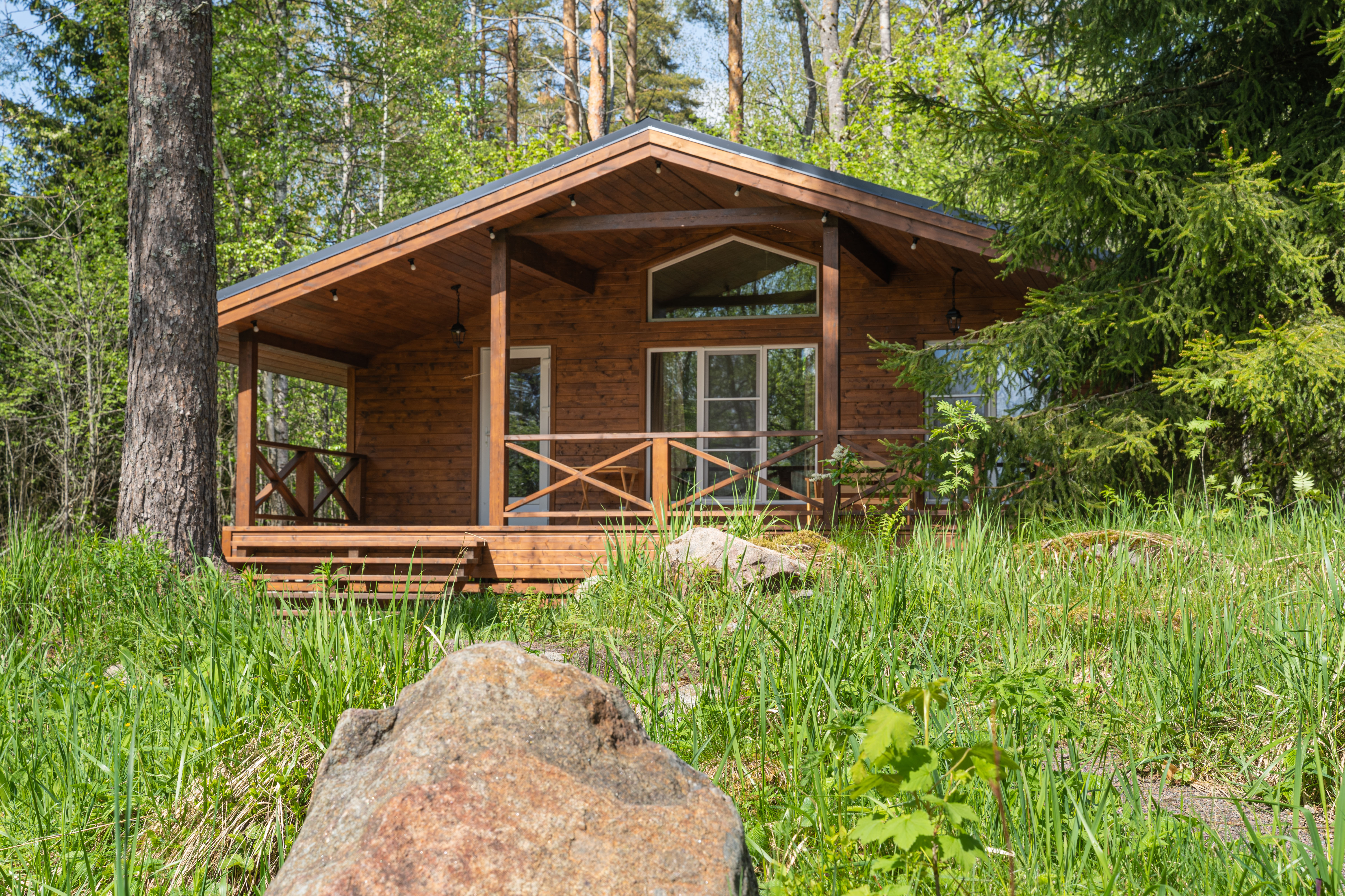 Вуокса Хоум  Дом с большой террасой