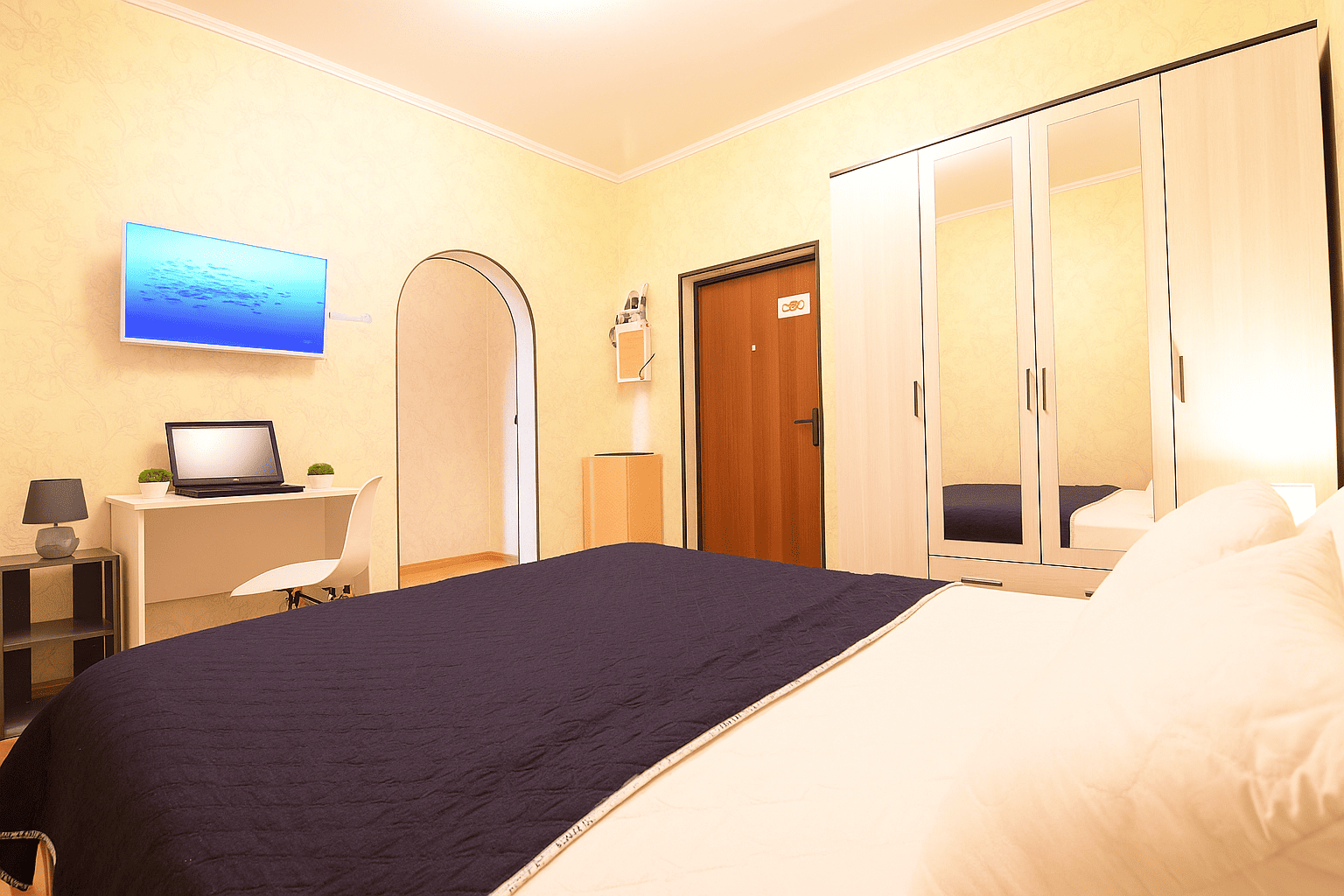 Семейный номер с балконом