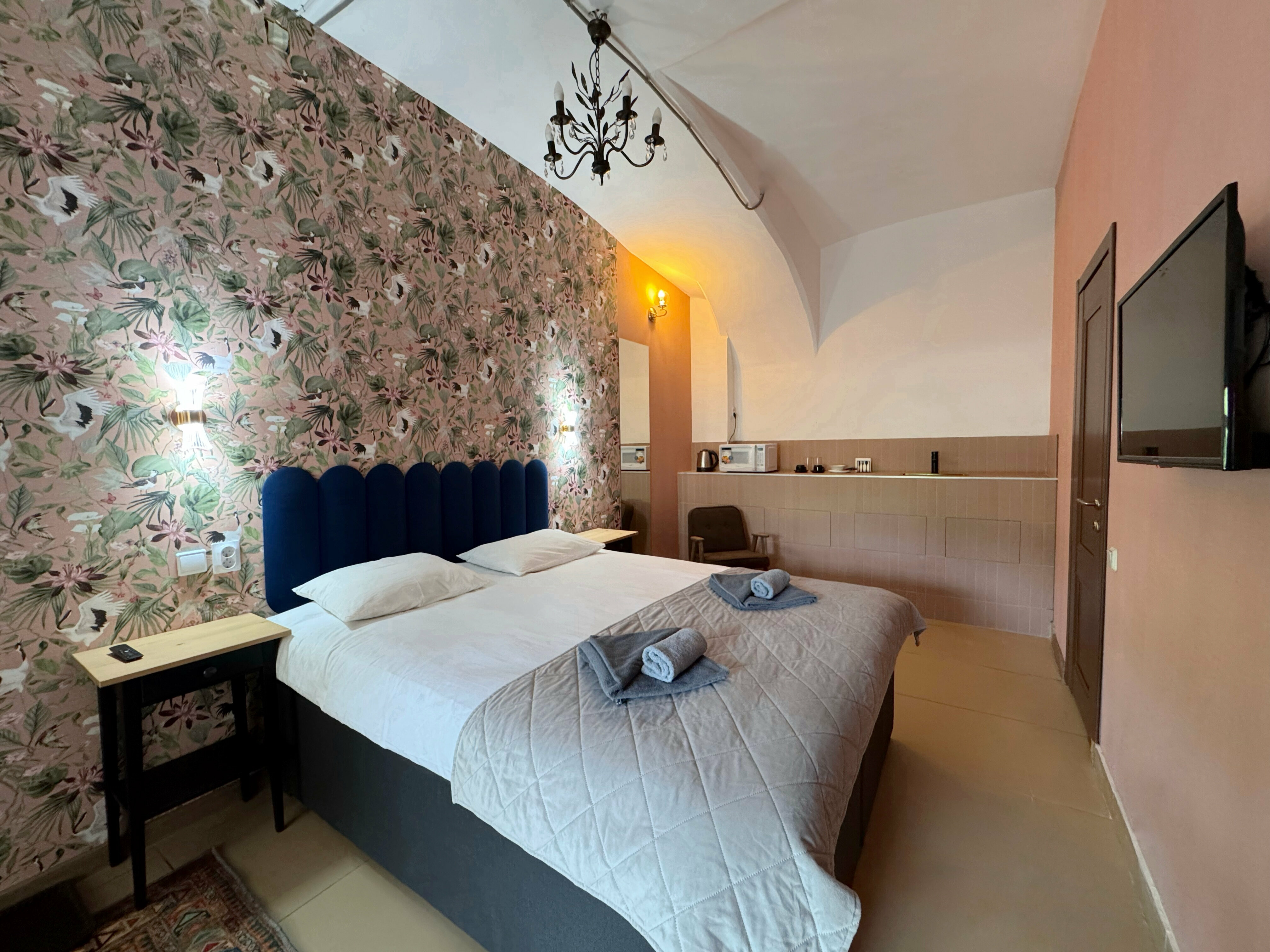 Двухместный номер с 1 кроватью и видом на парк