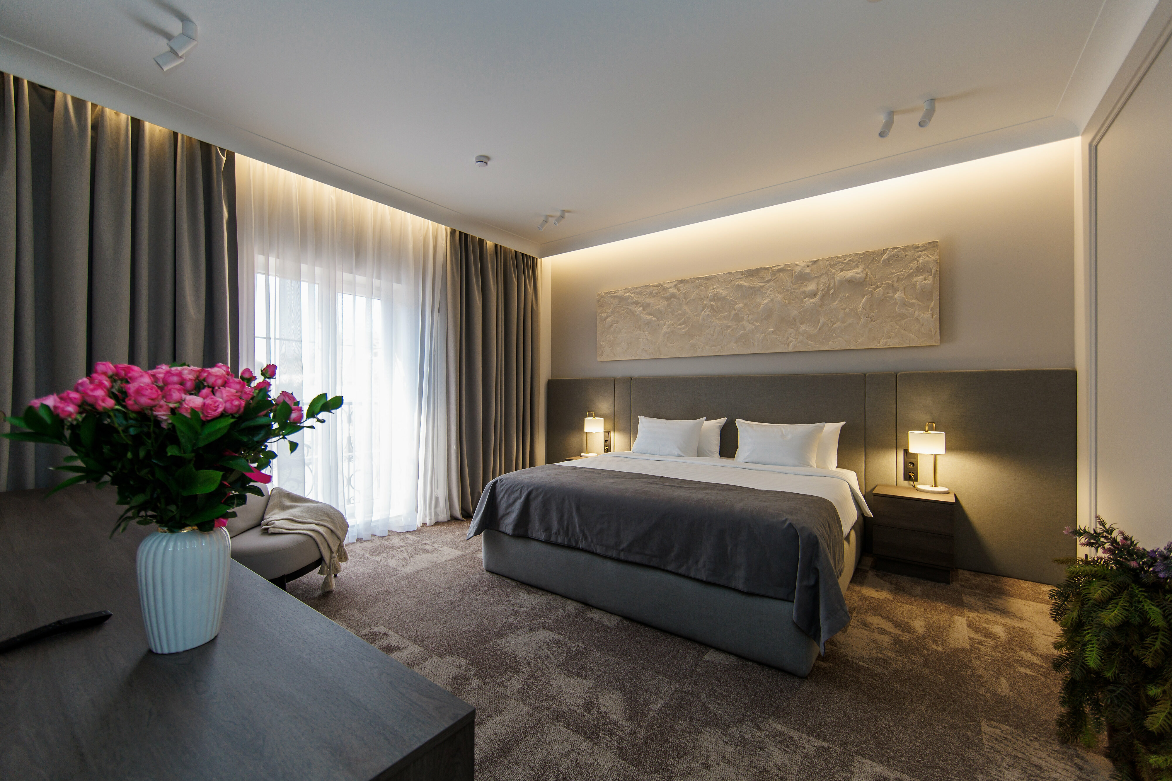 Люкс с кроватью размера «queen-size»