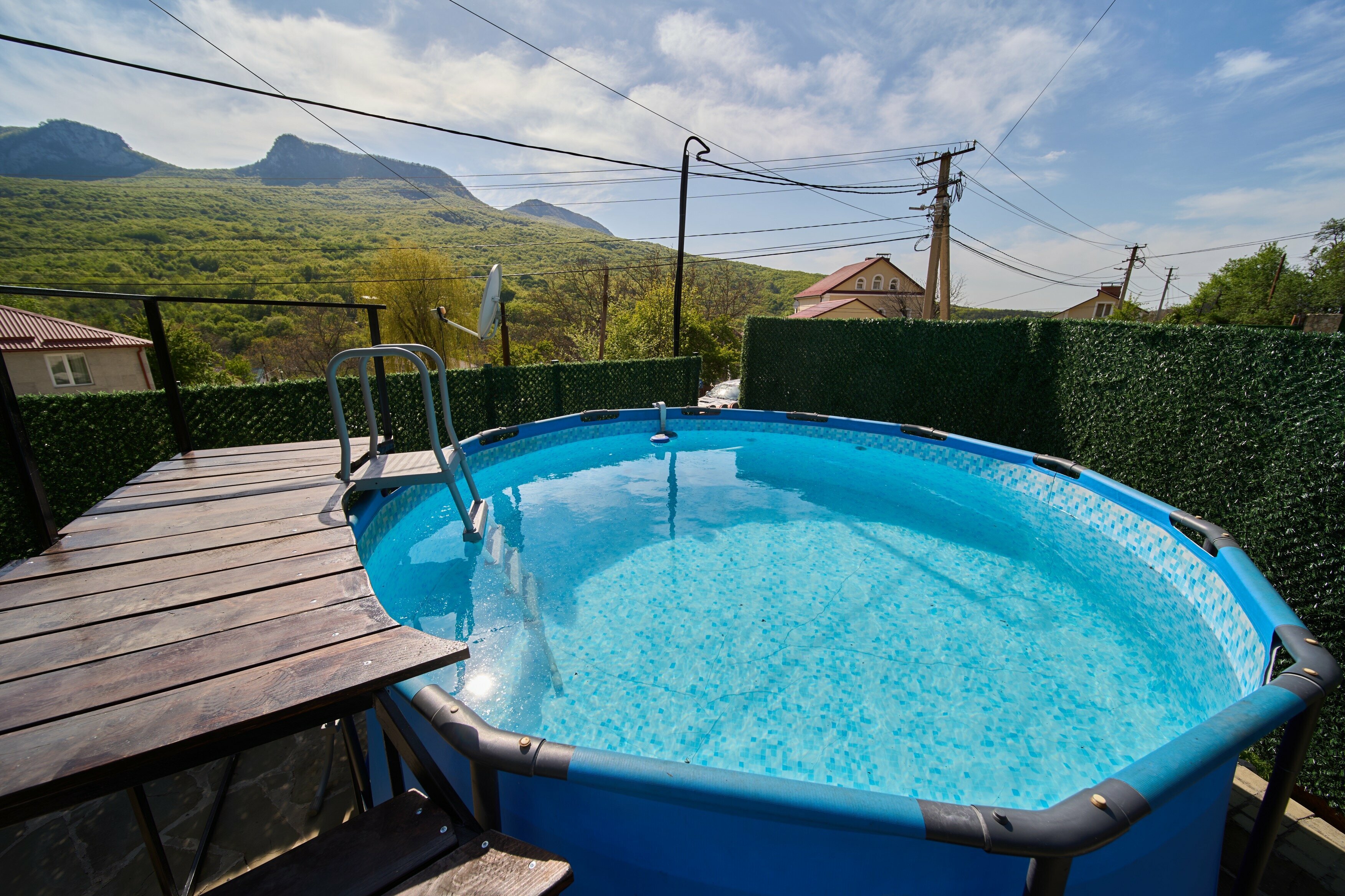 Коттедж с видом на горы