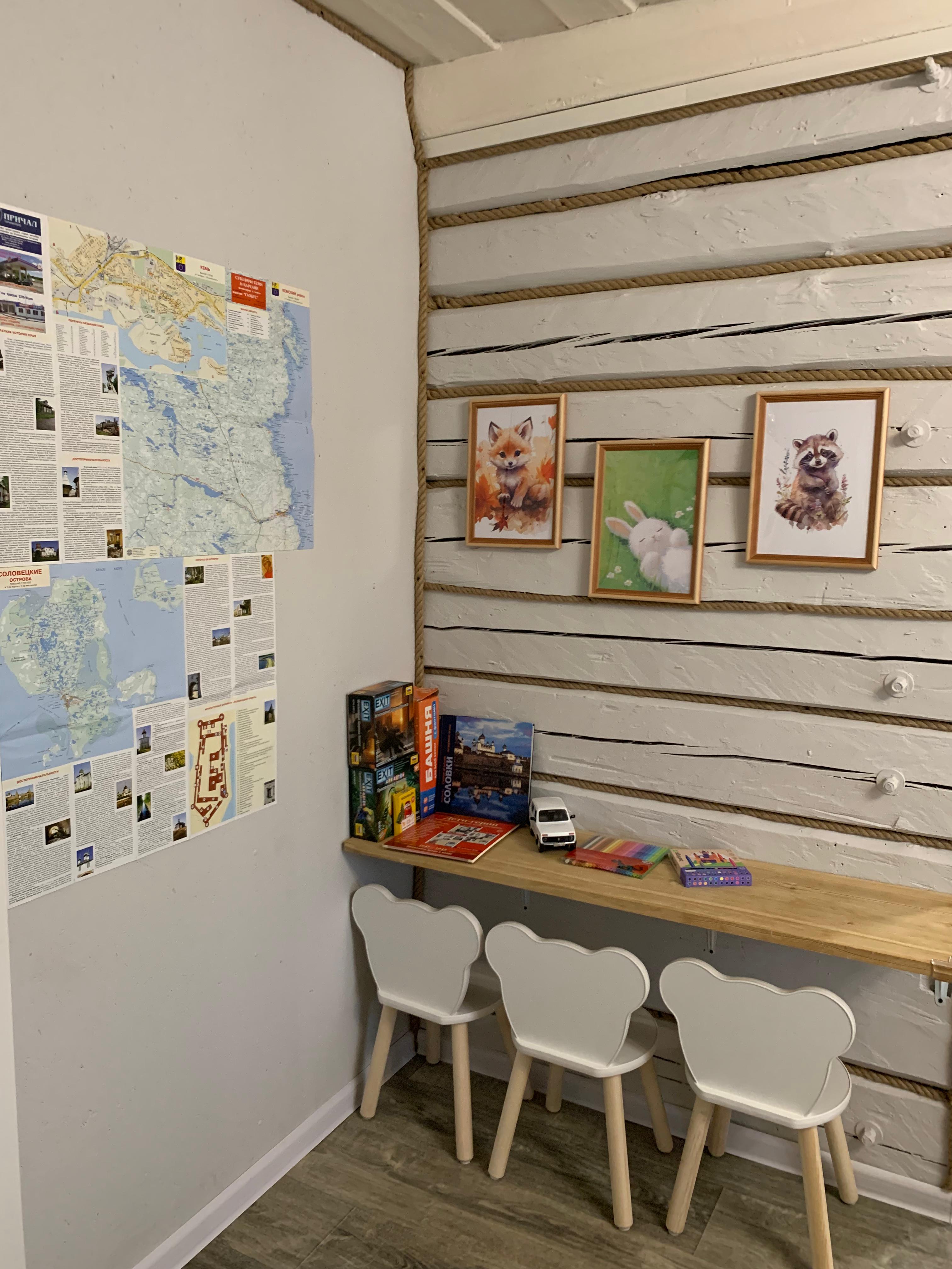 Четырехместный номер с общей ванной комнатой