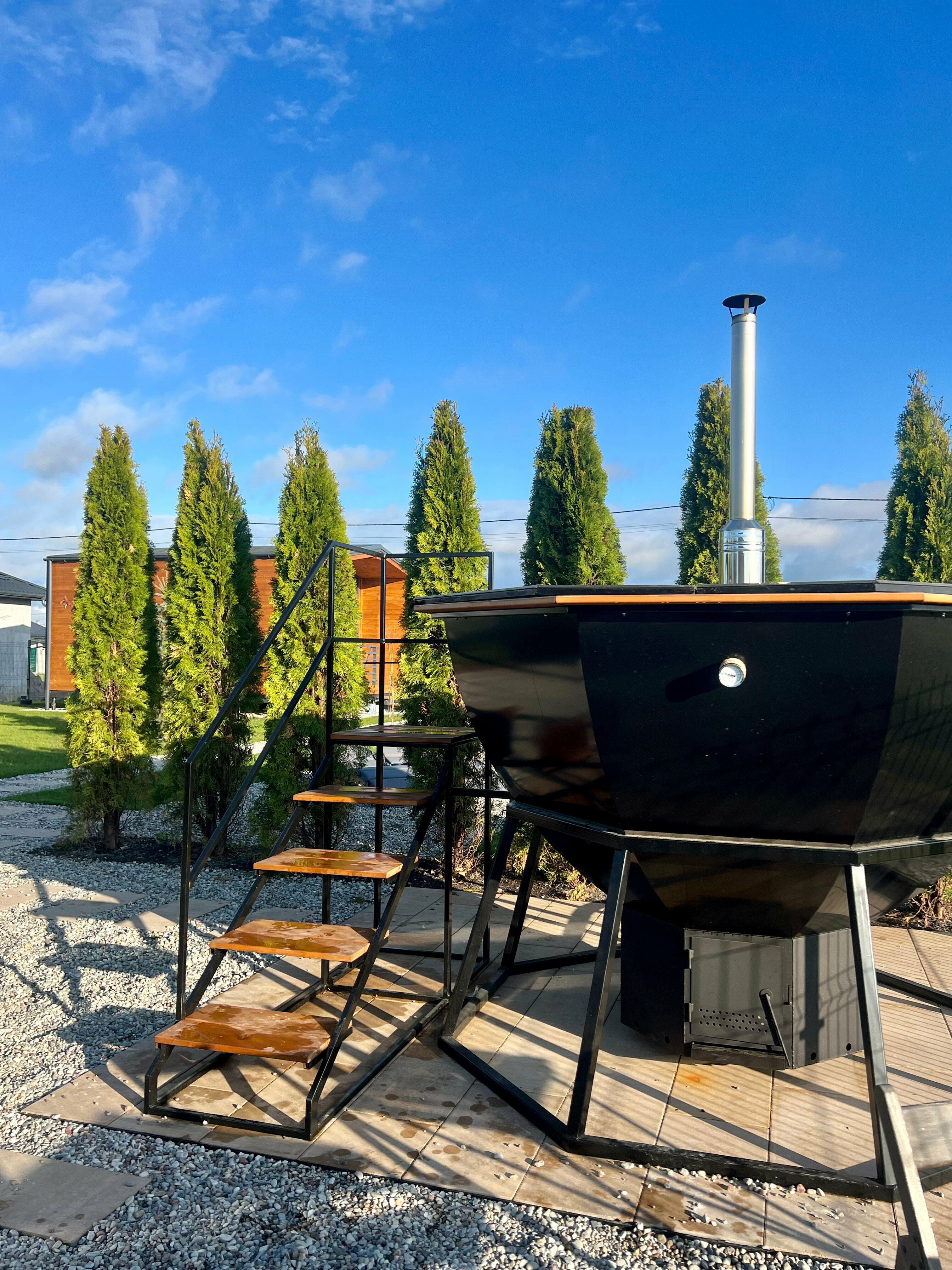 Дом с высокими потолками и антресолью