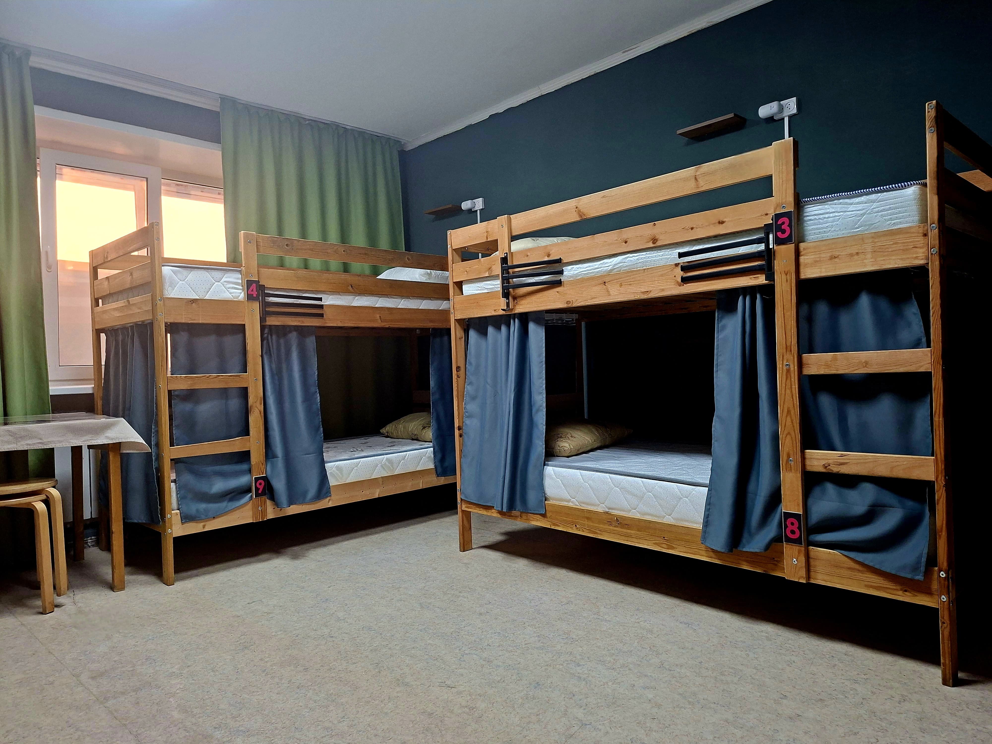 Общий 10-местный номер для мужчин и женщин