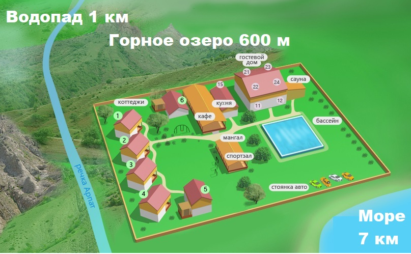 Шале с 3 спальнями