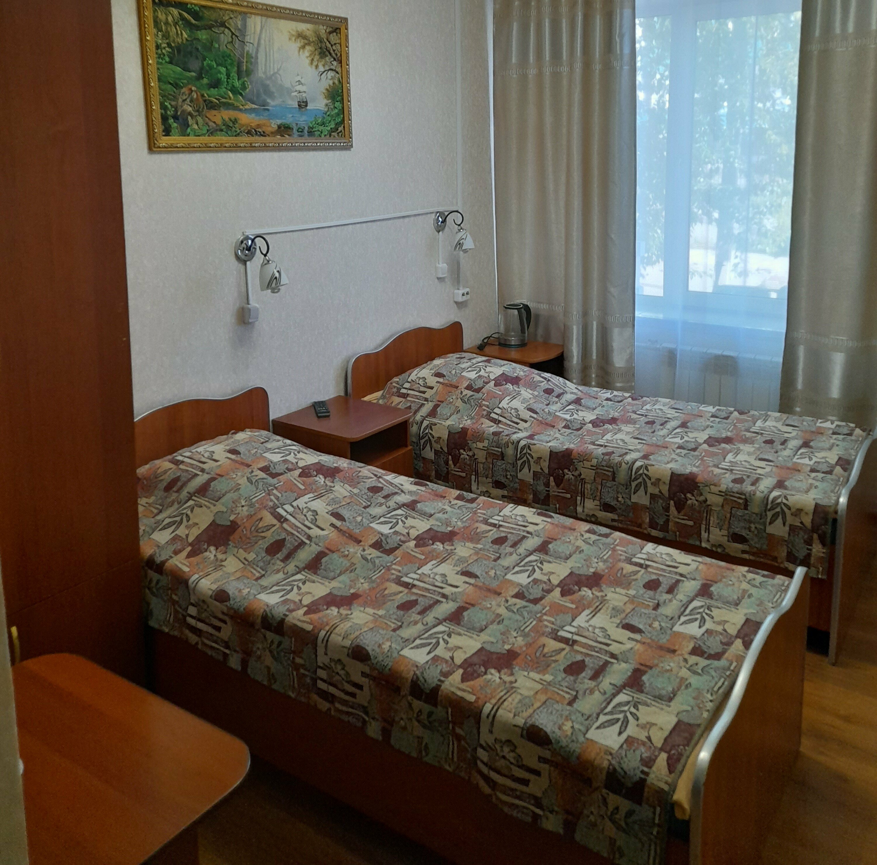 Бюджетный двухместный номер с 2 отдельными кроватями