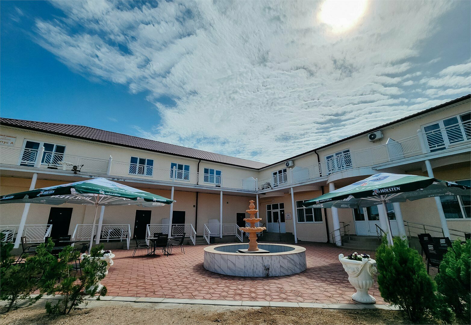 Стандартный двухместный номер с двуспальной кроватью