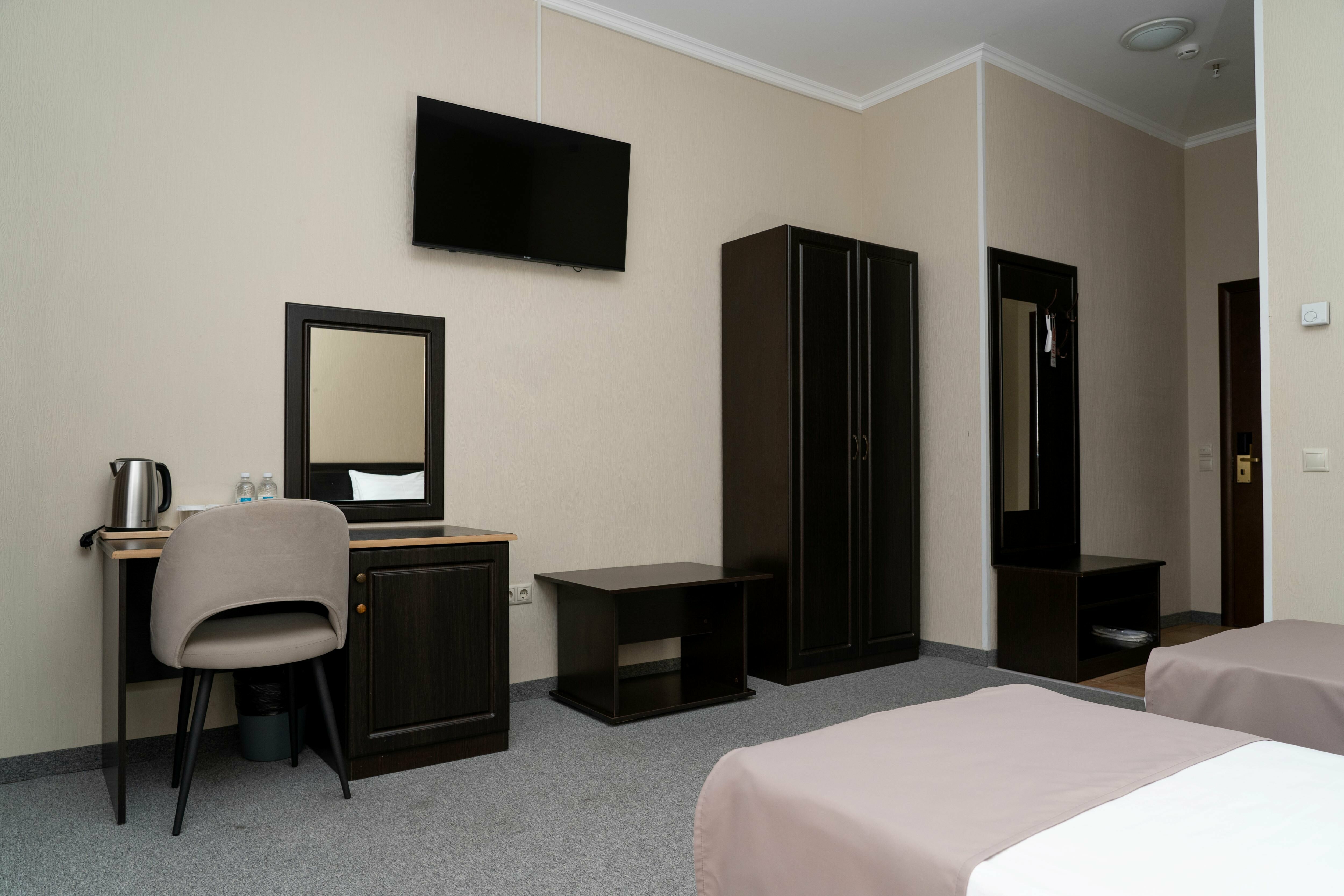 Трехместный номер с балконом