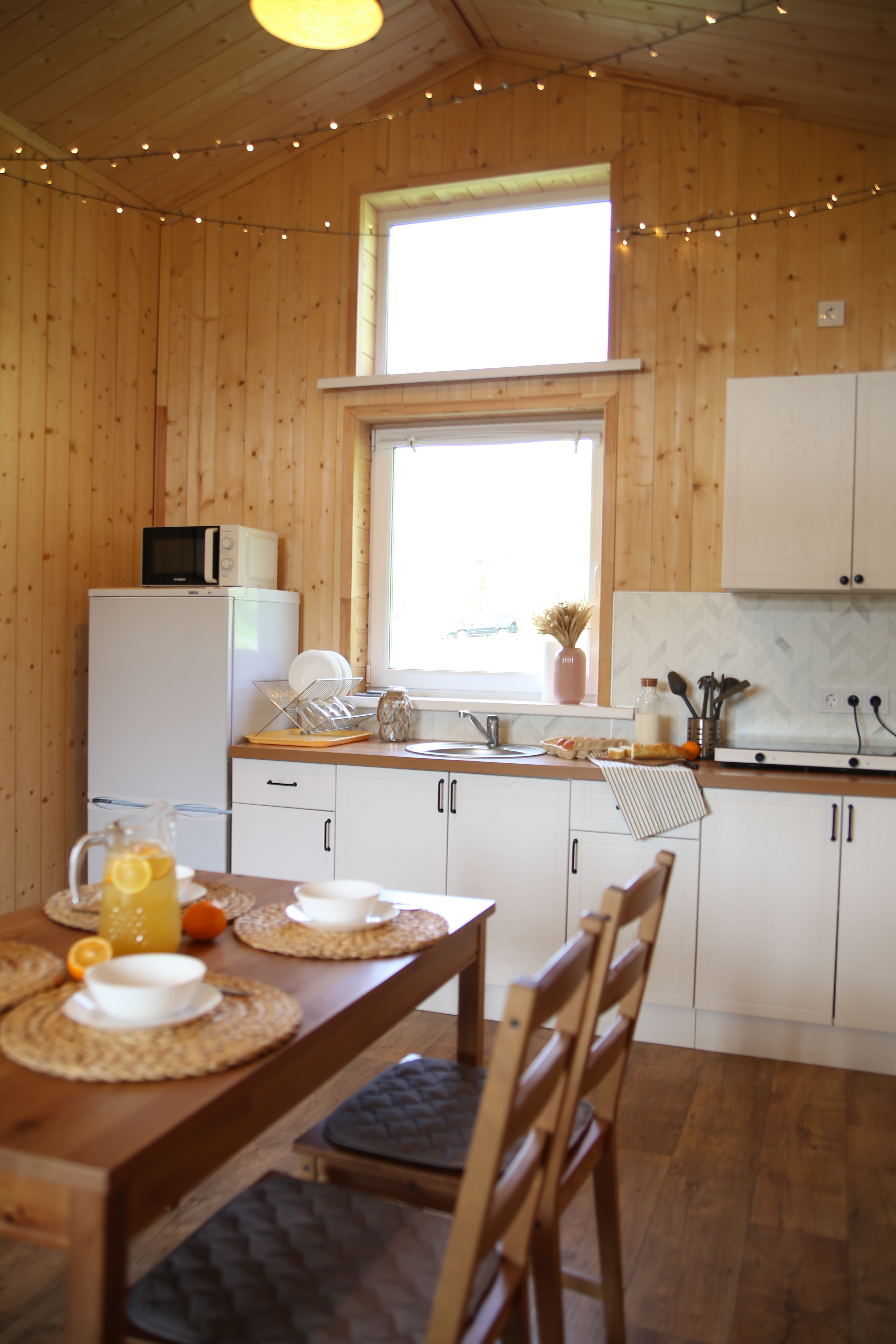 Ладога Хоум “Озеро”: Дом с большой террасой в лесу